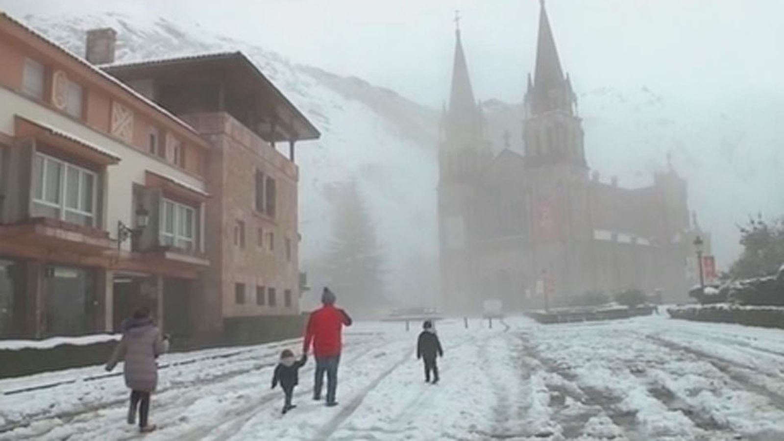 Alerta naranja en el Norte de la Península por nieve, hielo y frío