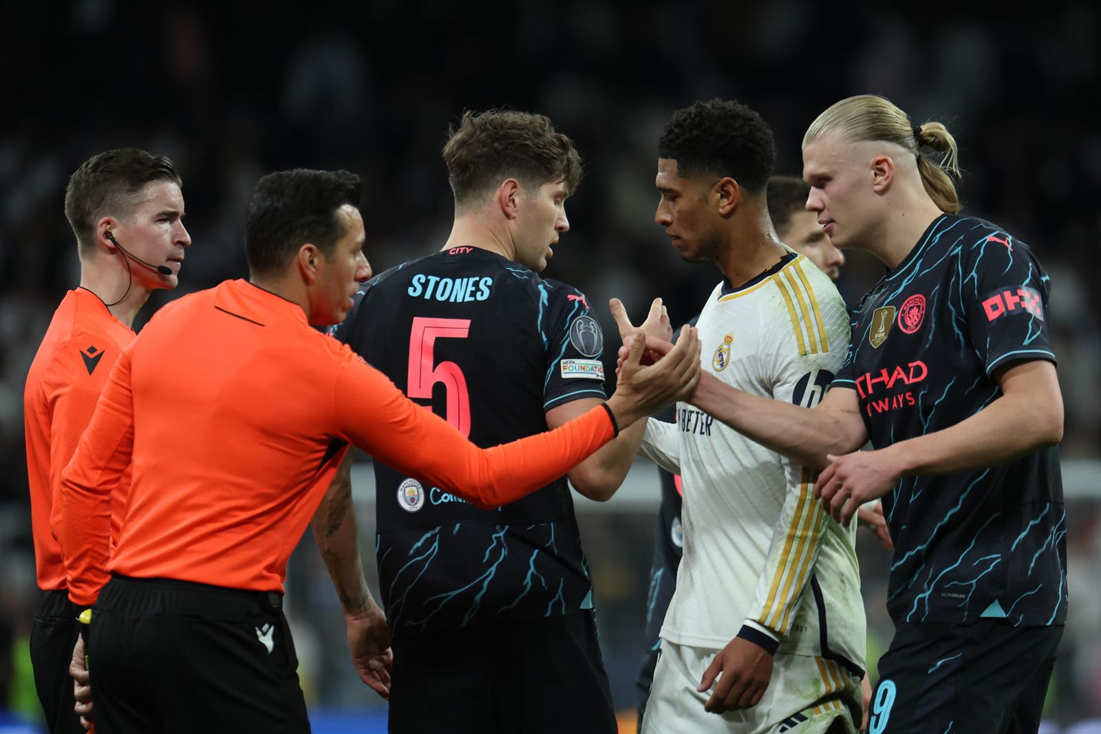 Real Madrid . Manchester City