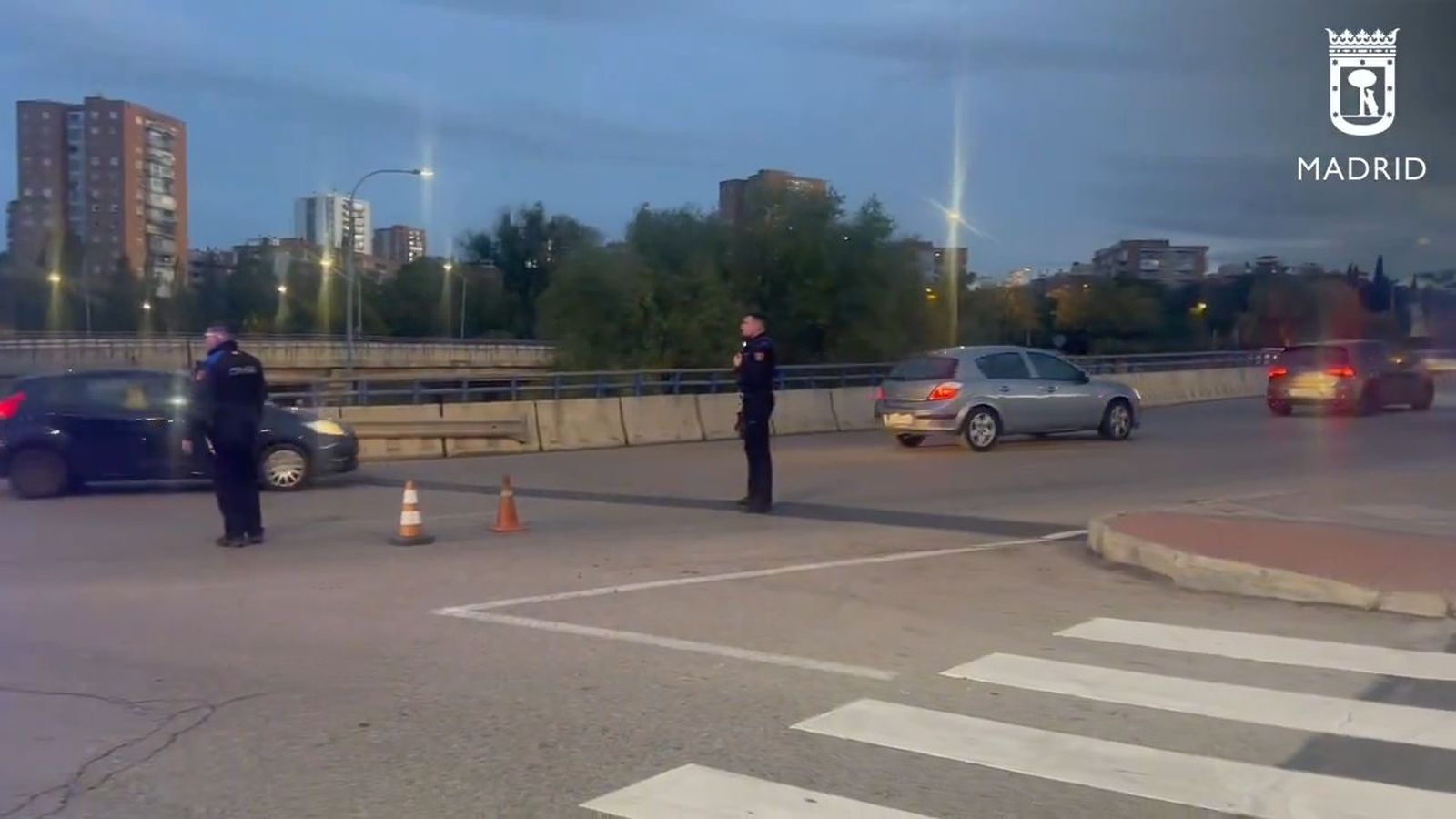 Atropello de un hombre en Hortaleza