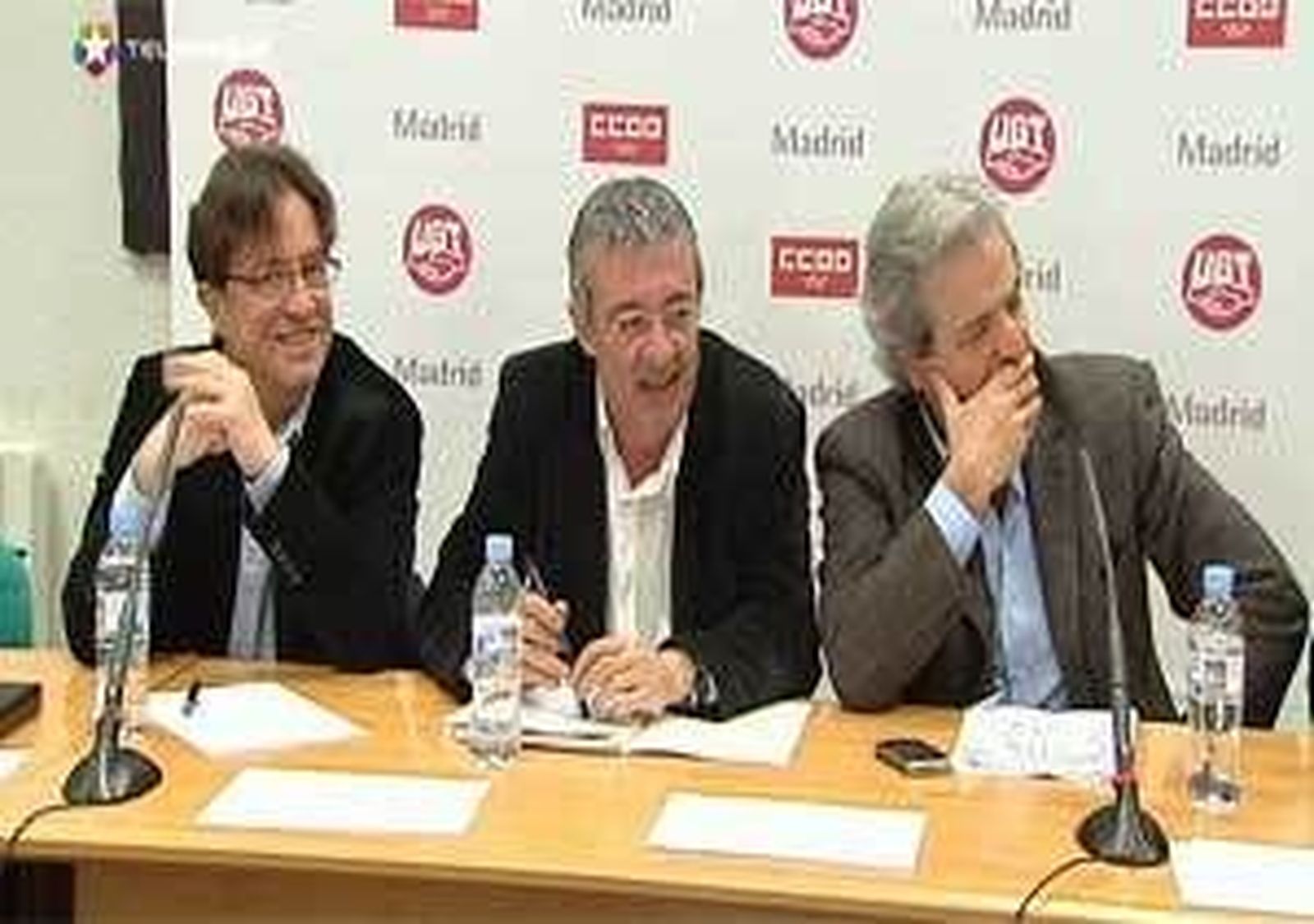 Gordo y Gómez apoyan la huelga general del 29-M