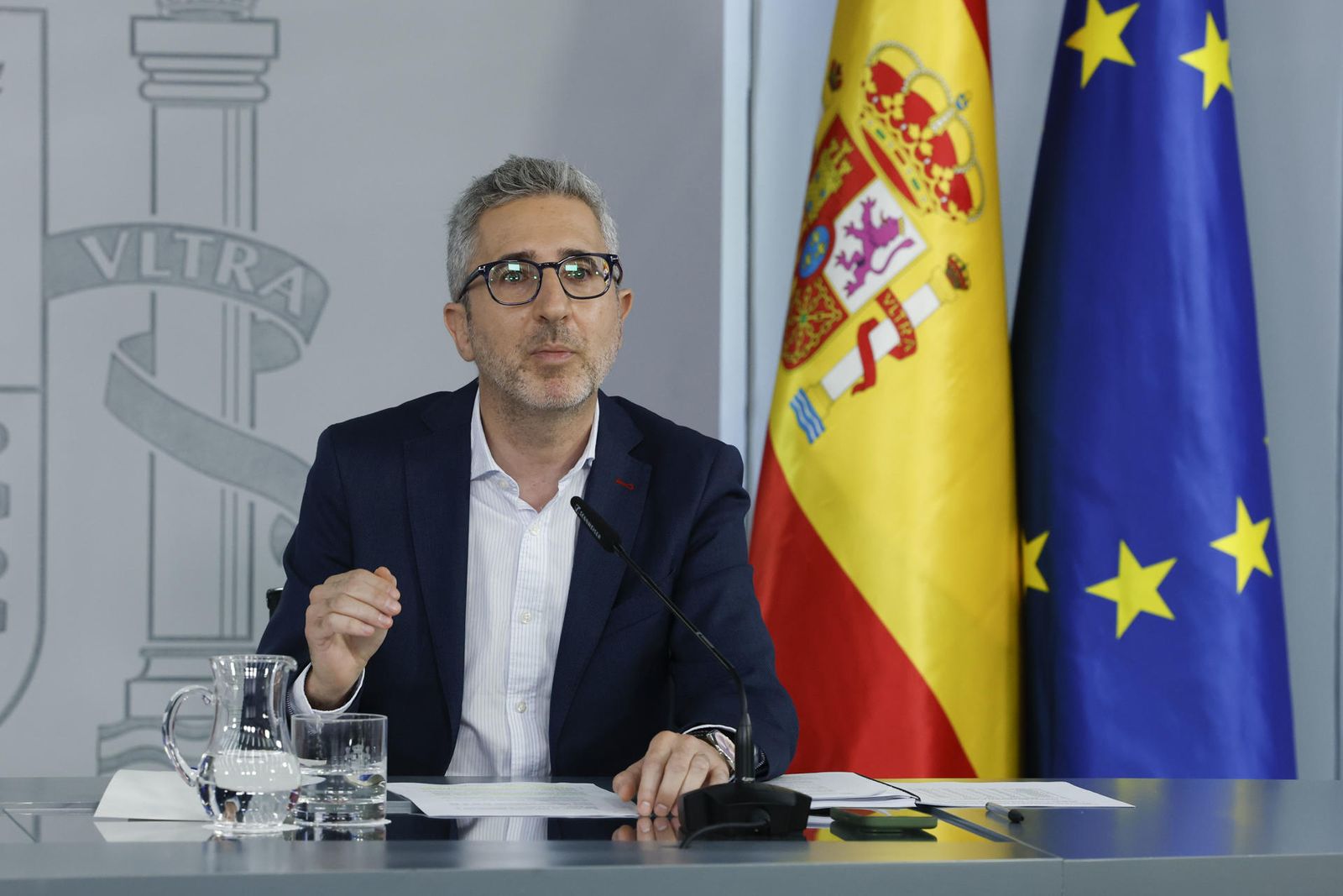 El ministro de Hacienda, Arcadi España