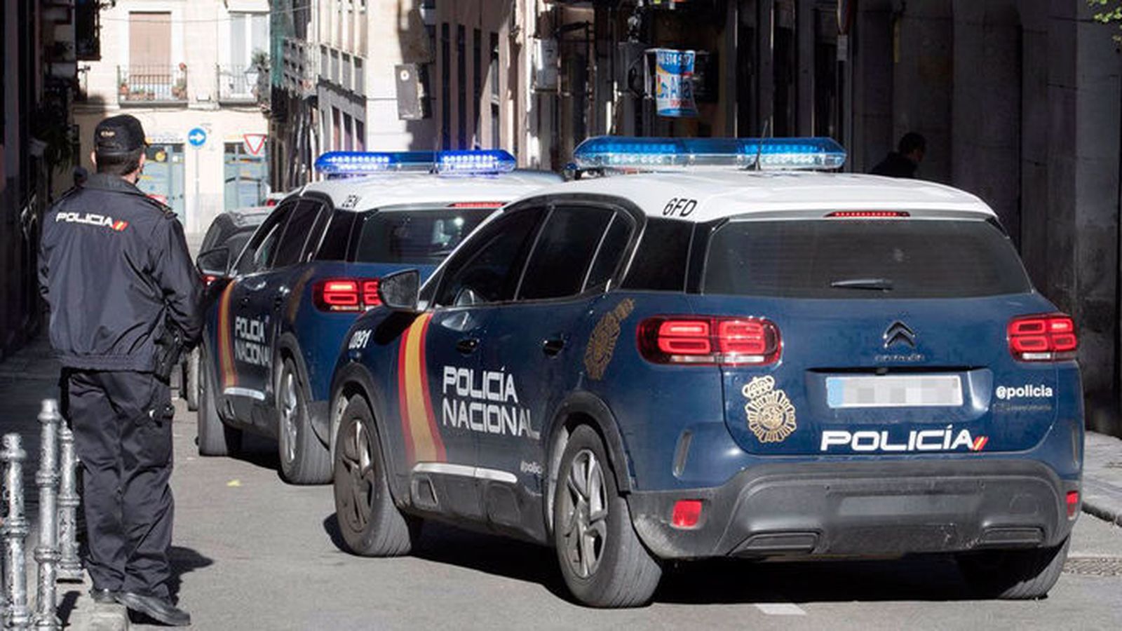 Intervención de la Policía Nacional
