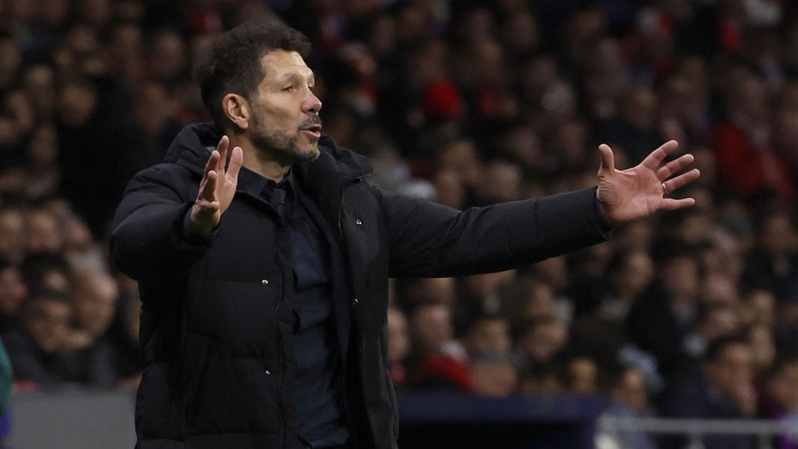 Simeone sobre el penalti anulado