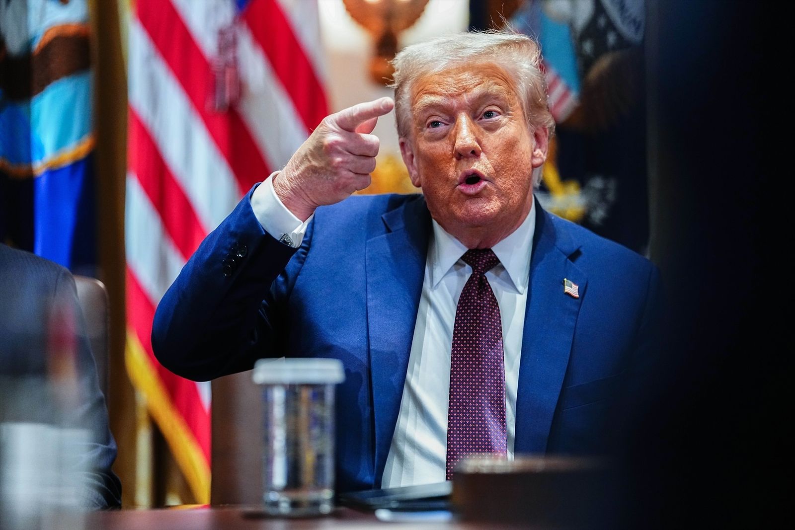 El presidente de EEUU, Donald Trump