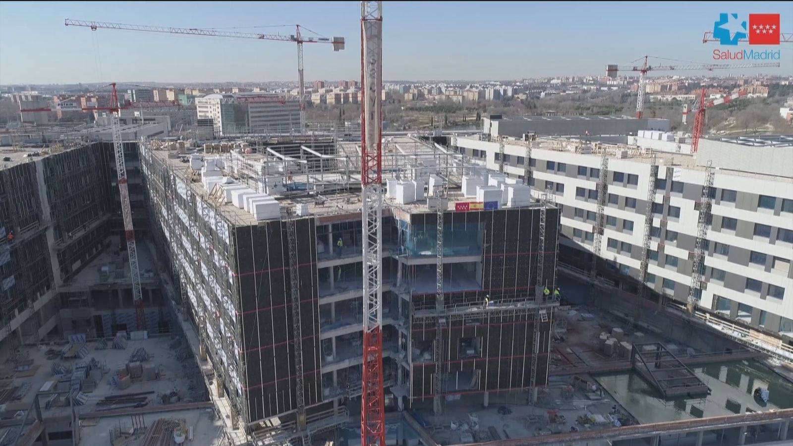 Obras en el hospital 12 de Octubre