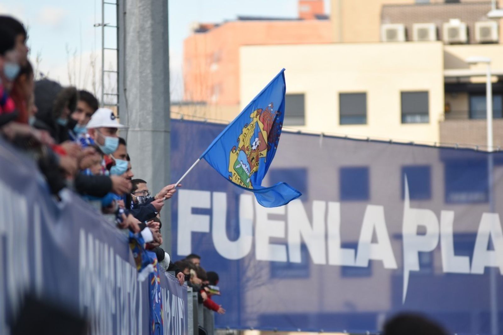 Afición del Fuenlabrada