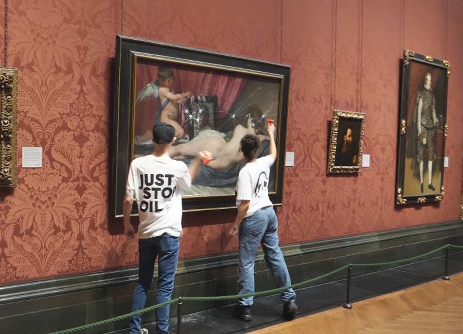 Ataque a la 'Venus del Espejo' de Velázquez