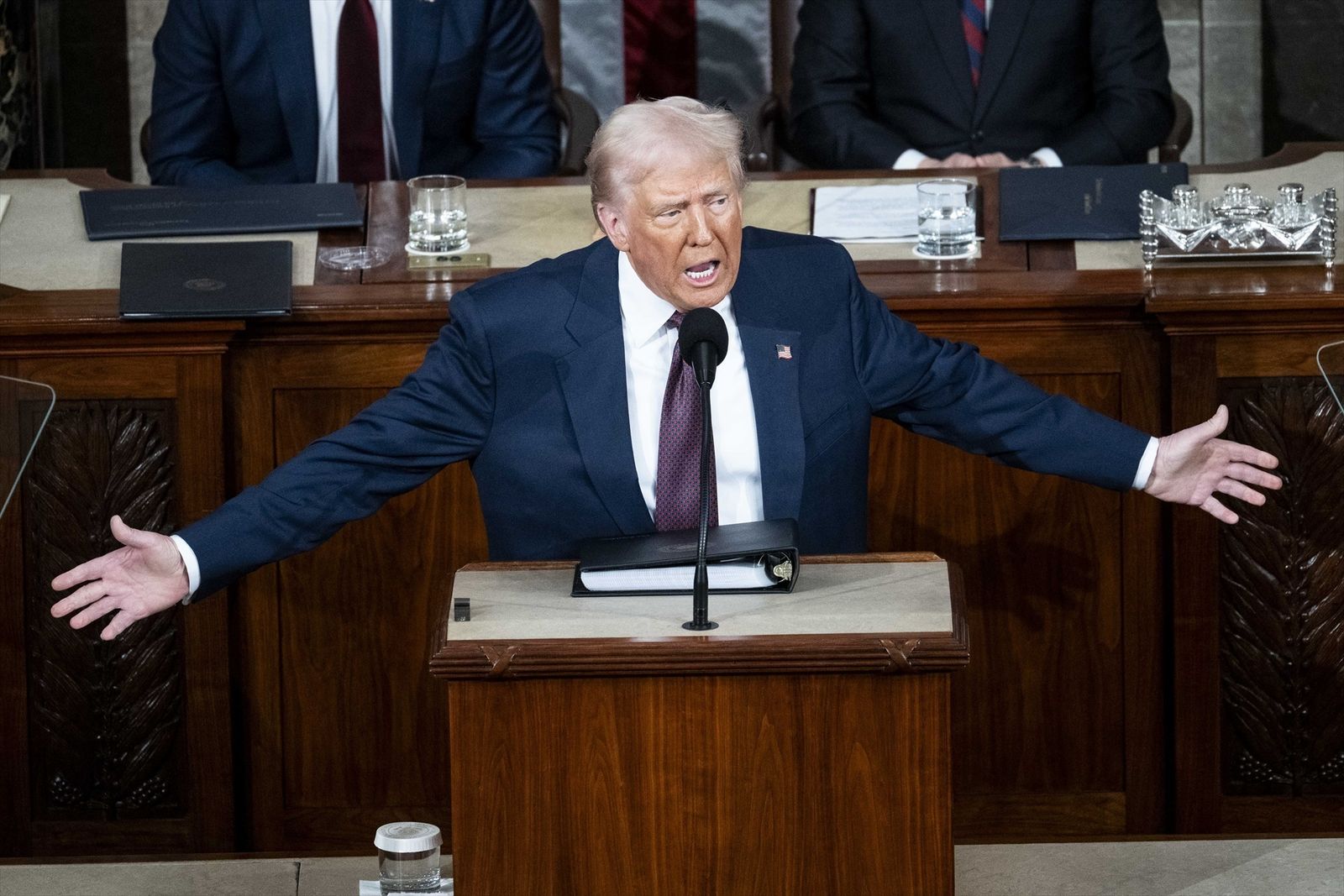Trump, en su discurso ante el Congreso