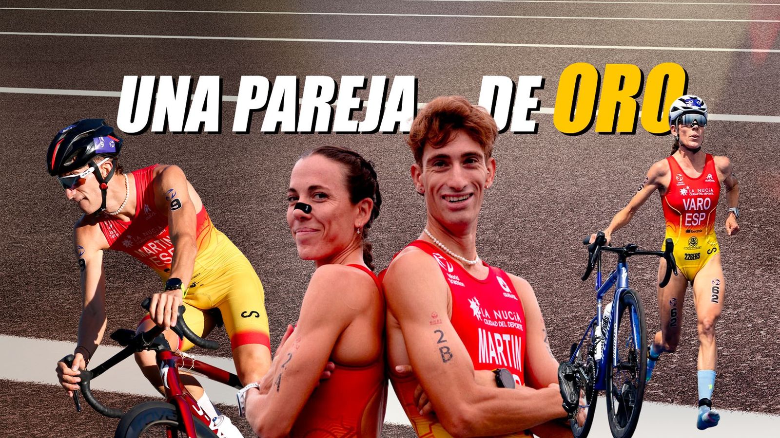 María Varo y Javier Martín, campeones del mundo duatlón en relevo mixto