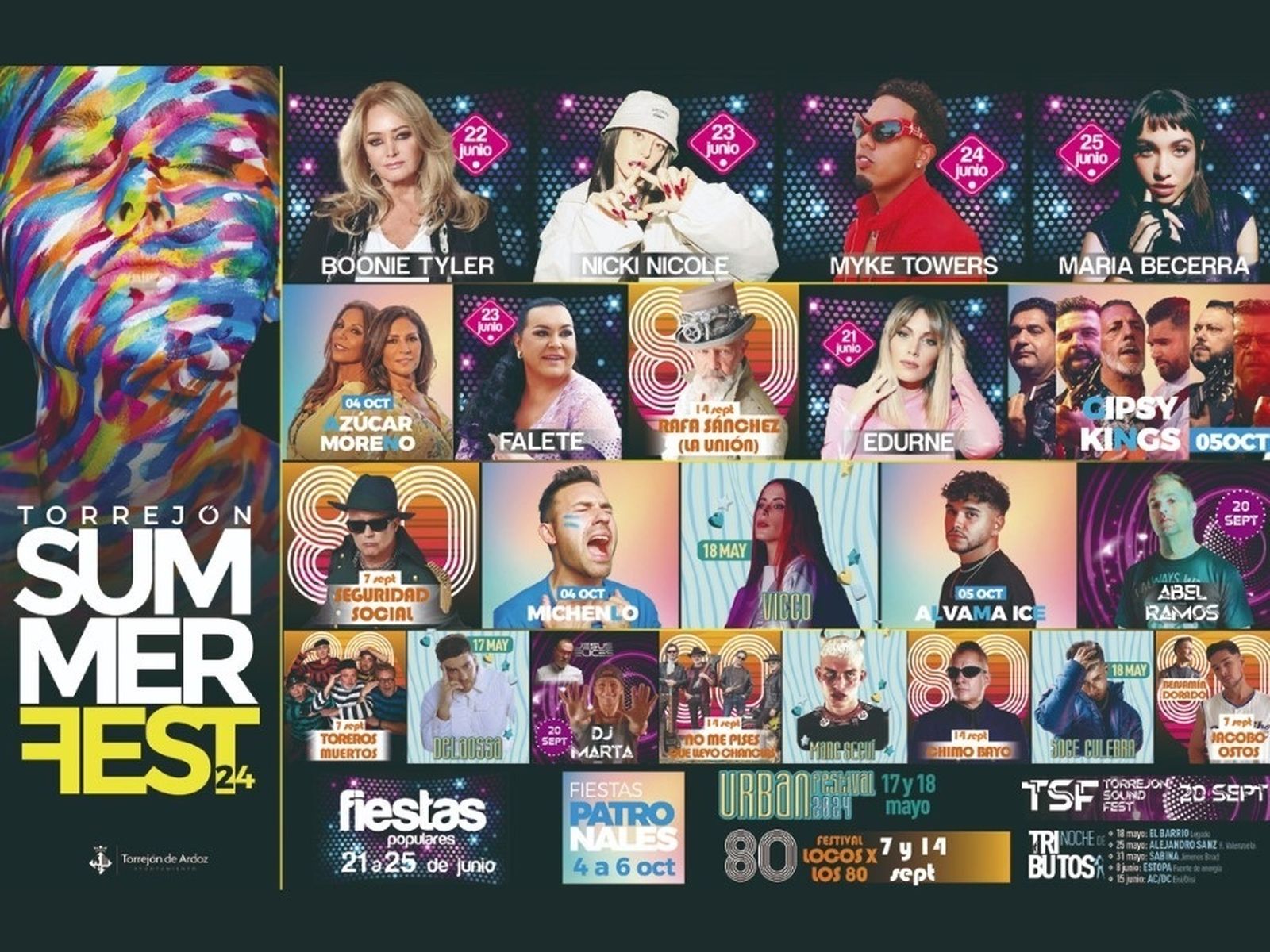 Cartel del Torrejón Summer Festival 2024