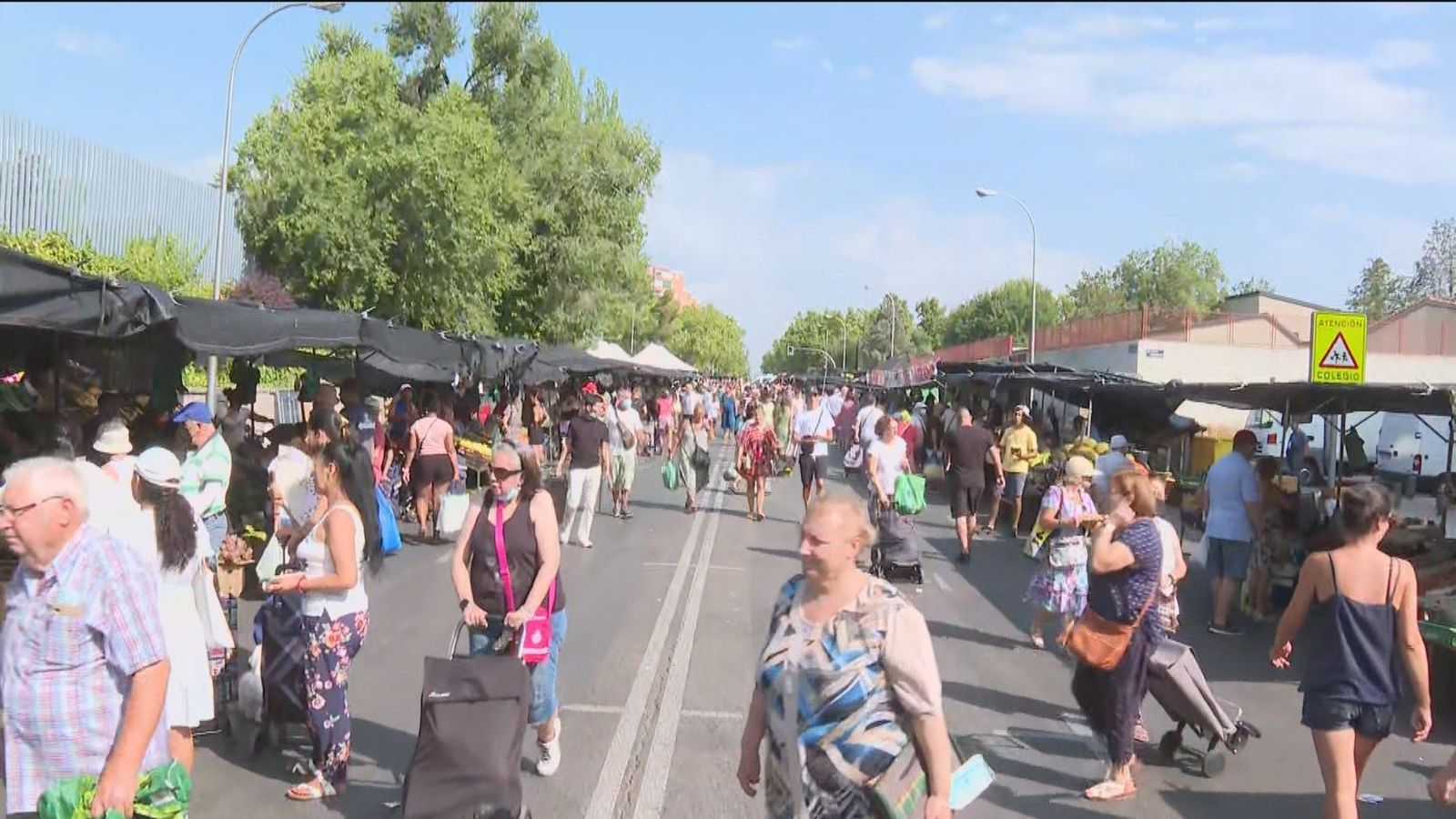 El Ayuntamiento de Madrid mejorará los accesos del mercadillo de San Román del Valle