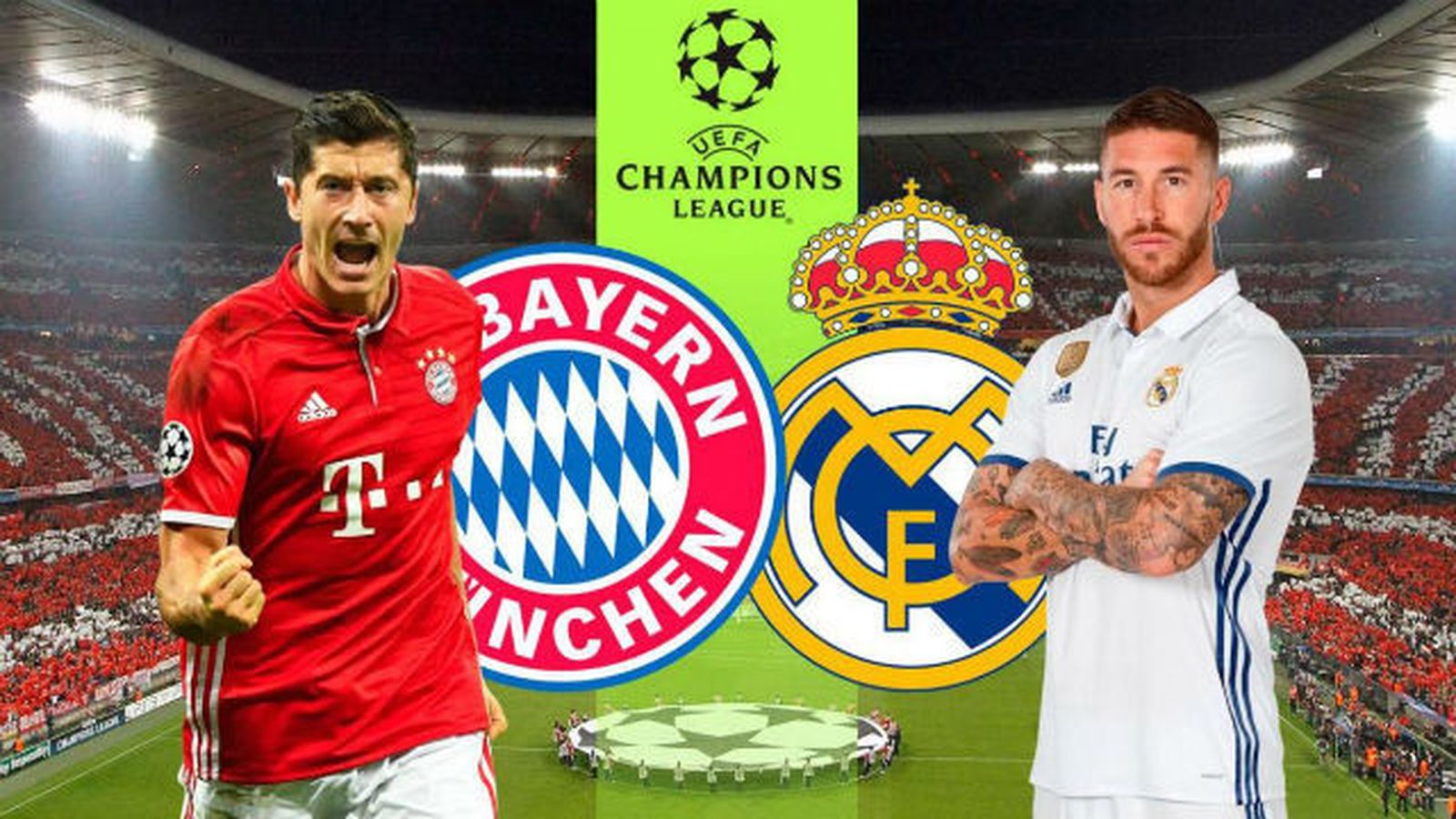 Lewandowski - Sergio Ramos