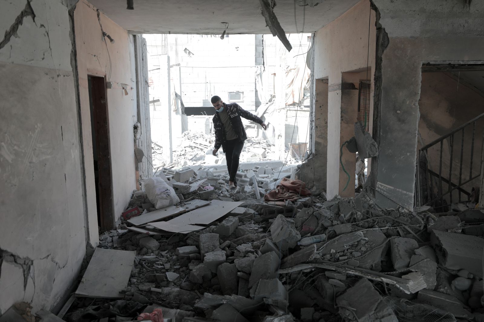 Bombardeos en Gaza