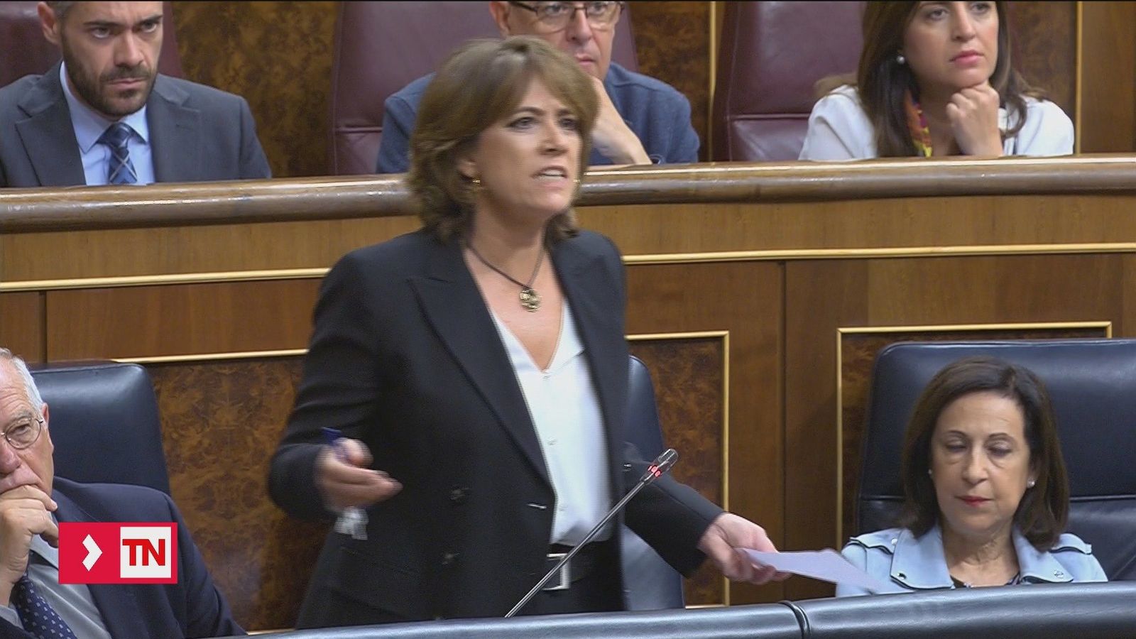 Delgado acusa al PP de sumarse al chantaje de Villarejo