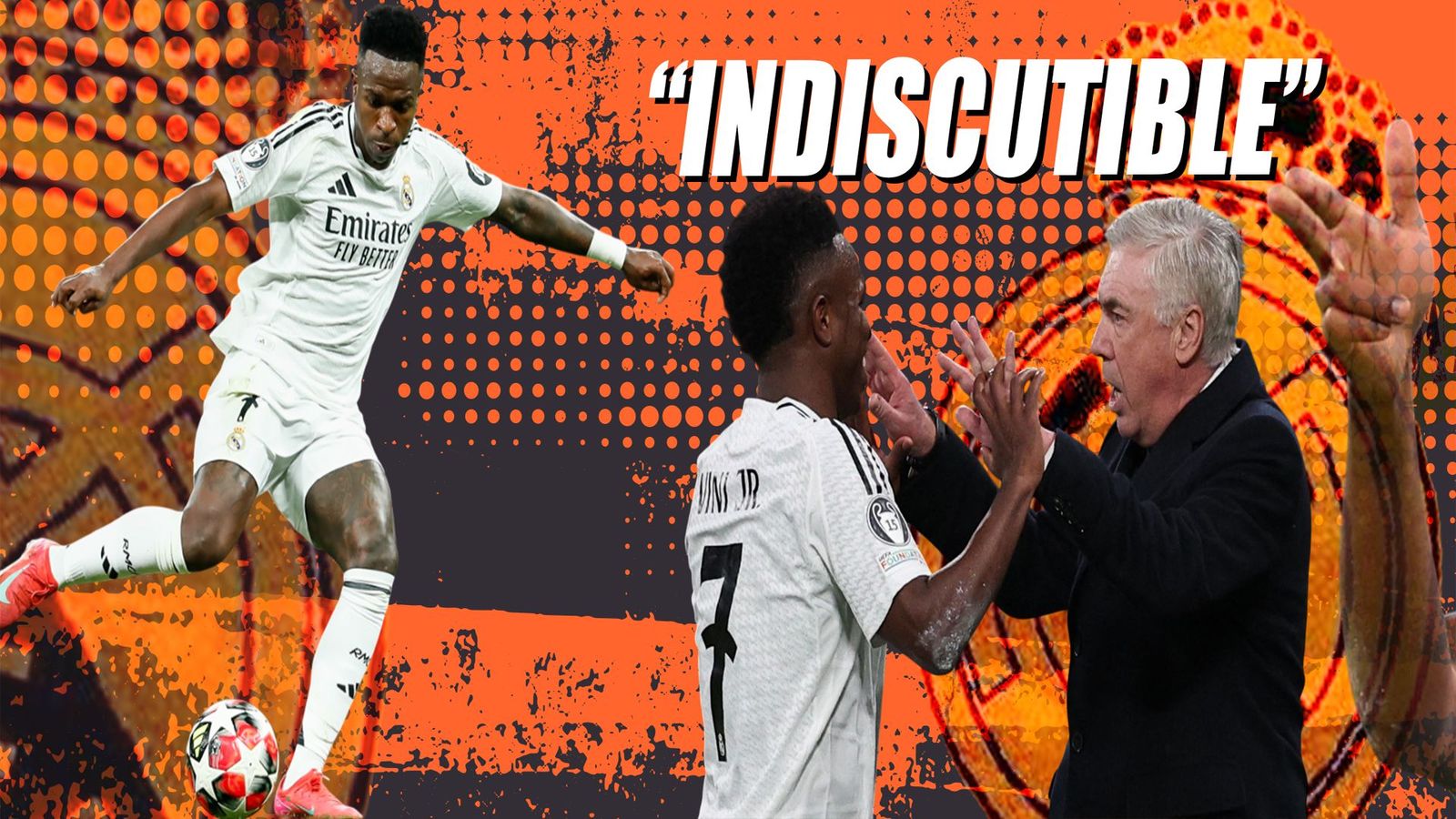 Ancelotti acalla rumores: "Vinícius está feliz y quiere hacer historia en el Real Madrid"