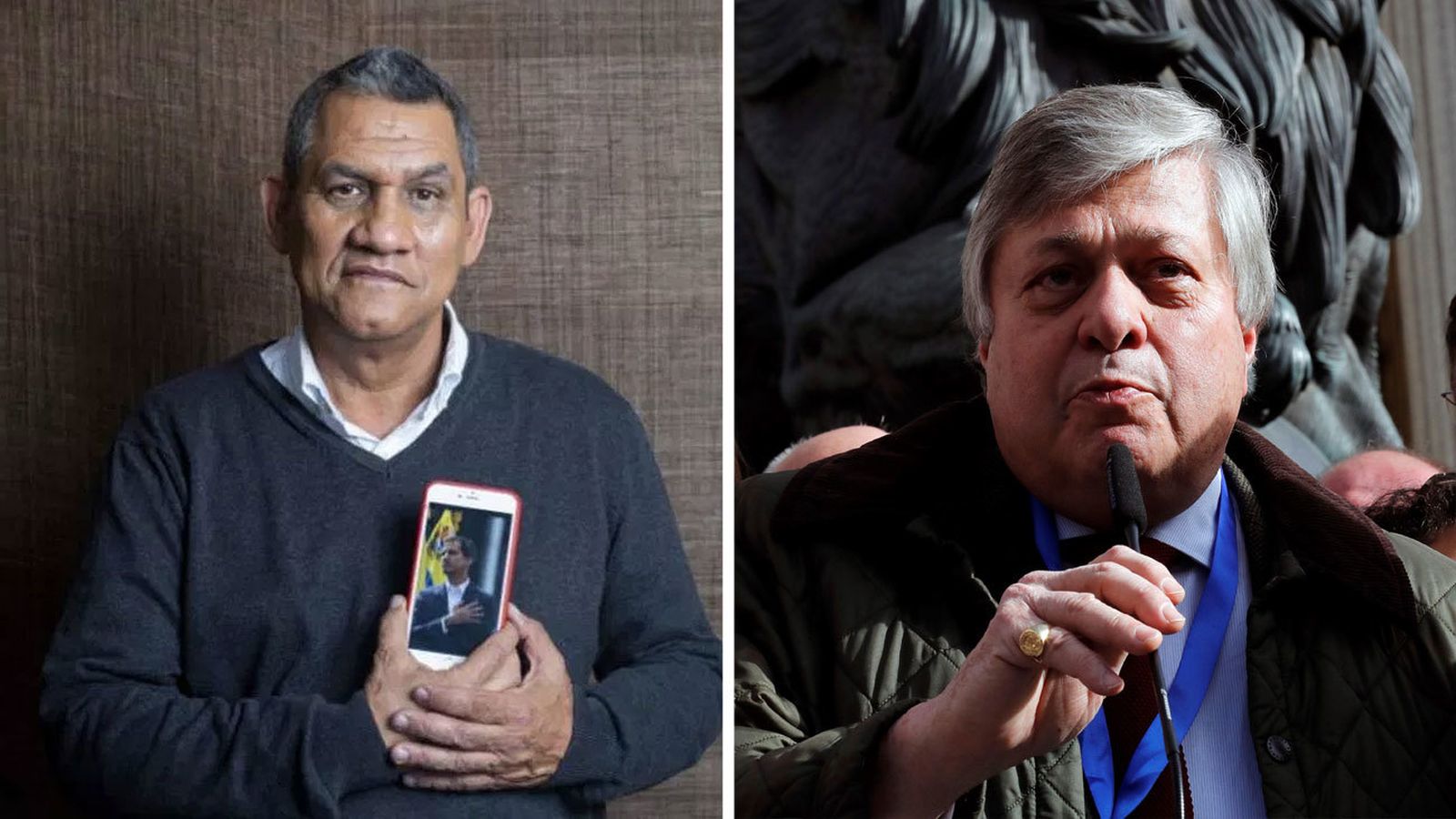 Los padres de Juan Guaidó y Leopoldo López