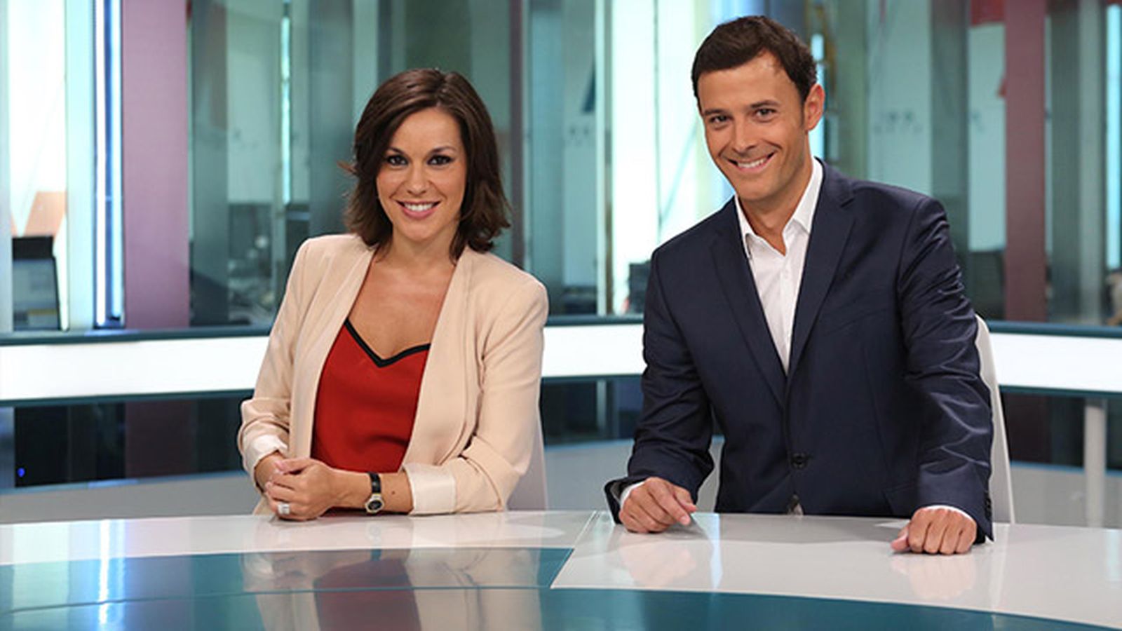 Elena Argandoña y Pedro J. Rabadán