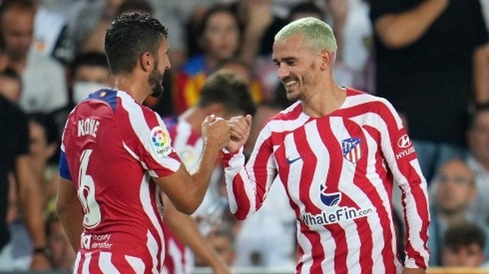 Koke y Griezmann