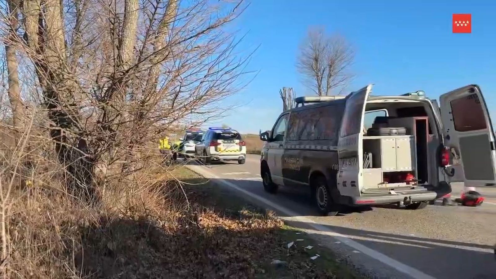 Motorista muerto en Fresno de Torote.