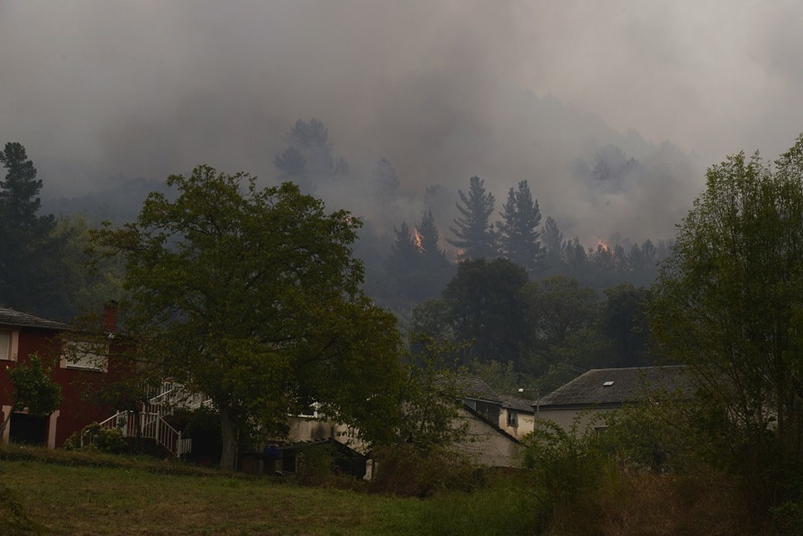 El incendio de Ribas de Sil (Lugo)