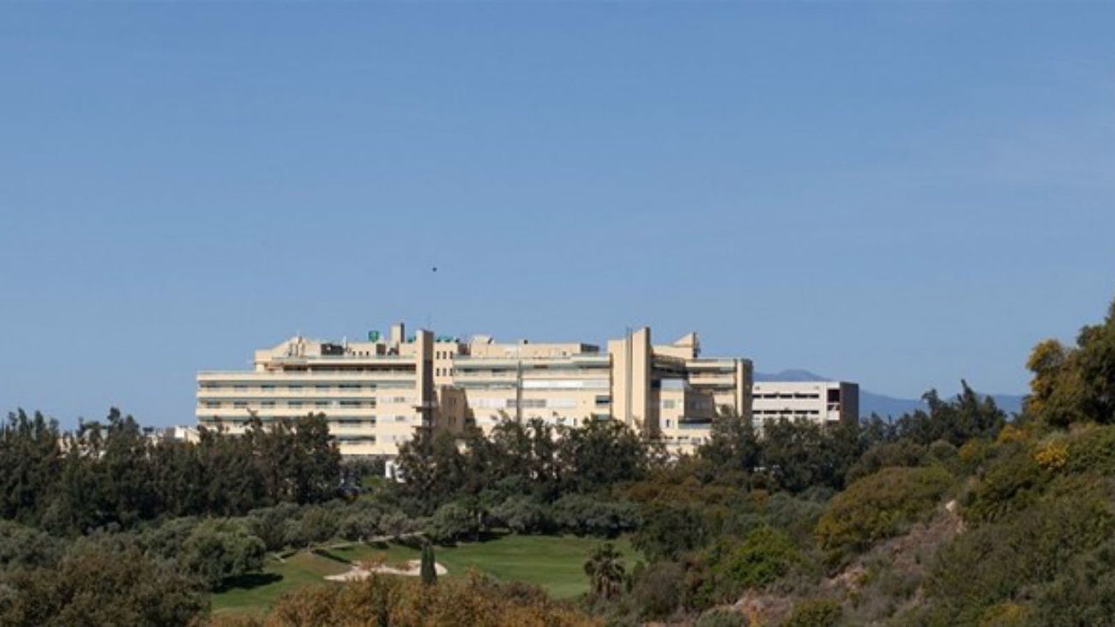 Hospital de Marbella, donde ha sido detenido el presunto autor de la muerte