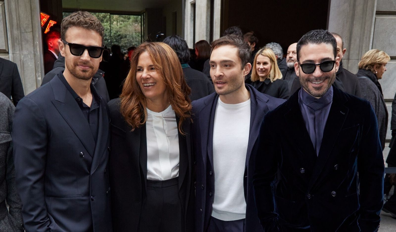 Miguel Ángel Silvestre, Theo James y Ed Westwick