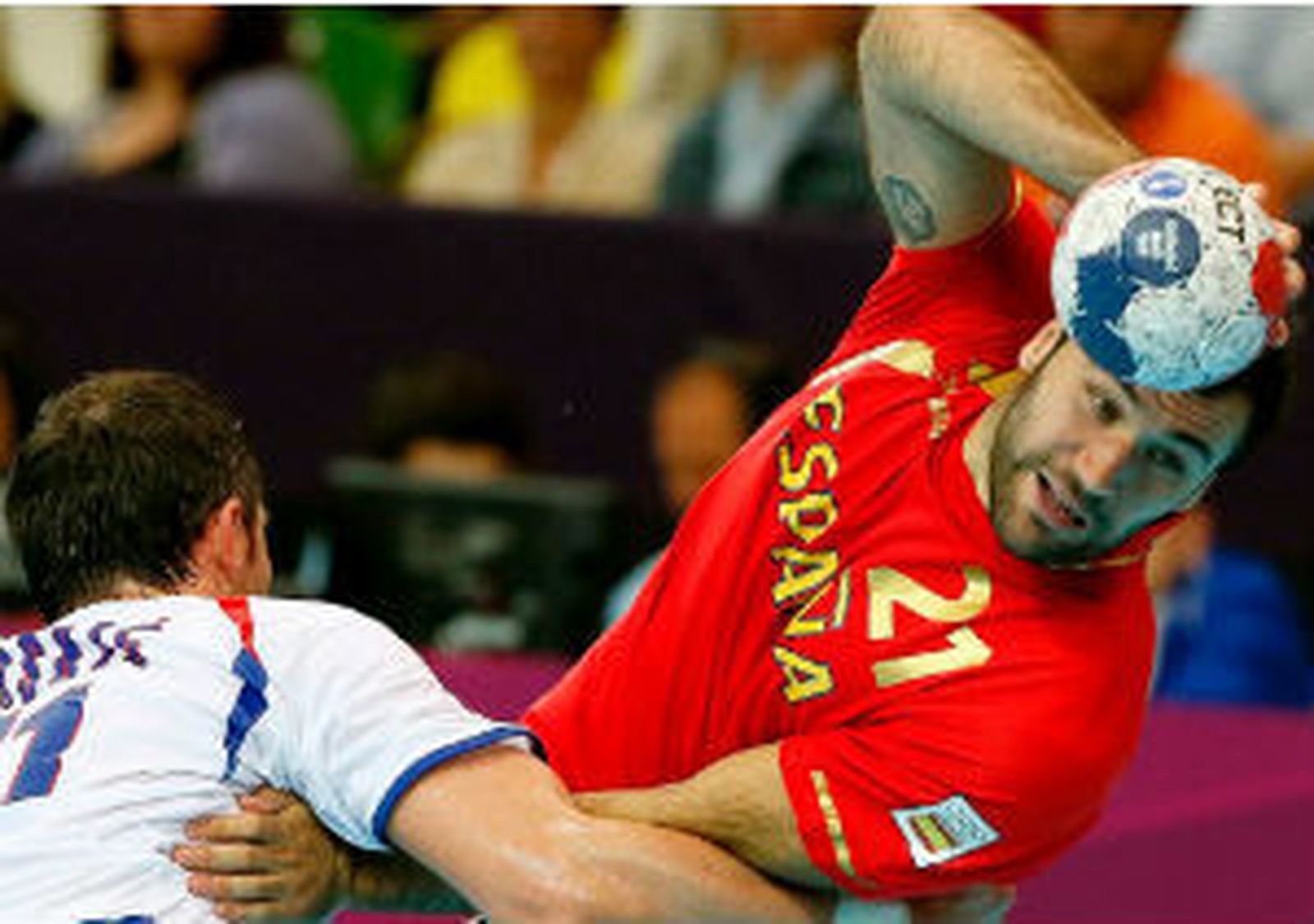 Joan Canellas, seleccióne spañola de balonmano