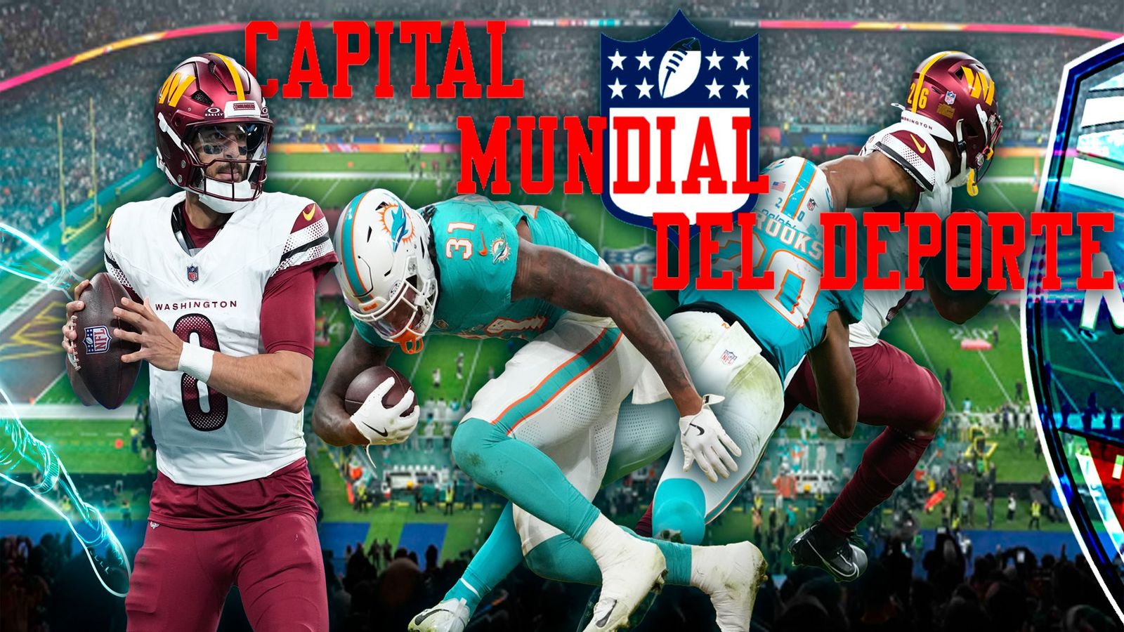 Madrid brilla y se luce con la NFL