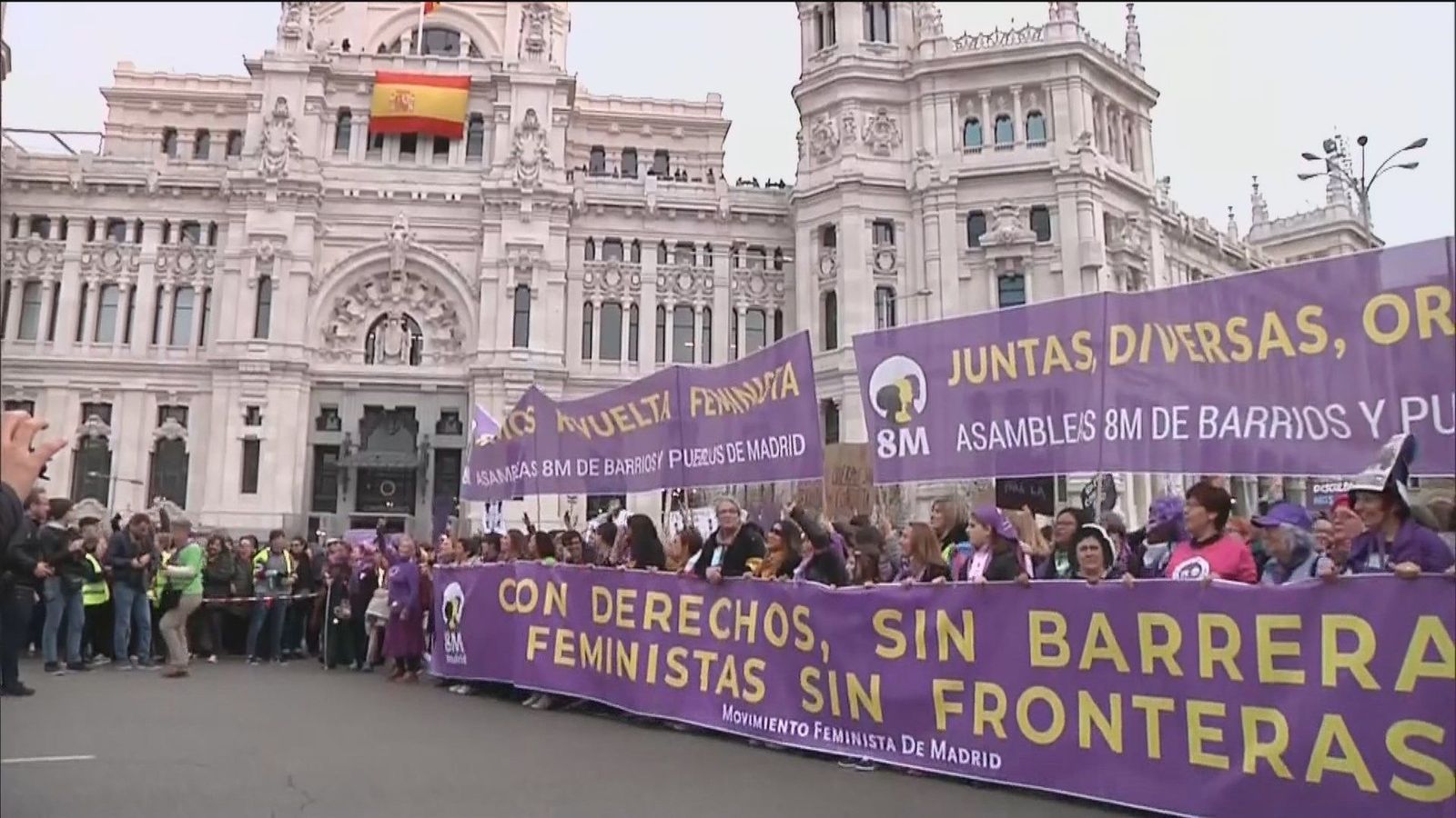 Asociaciones del 8M ven "un ataque sin precedentes" al Día de la Mujer