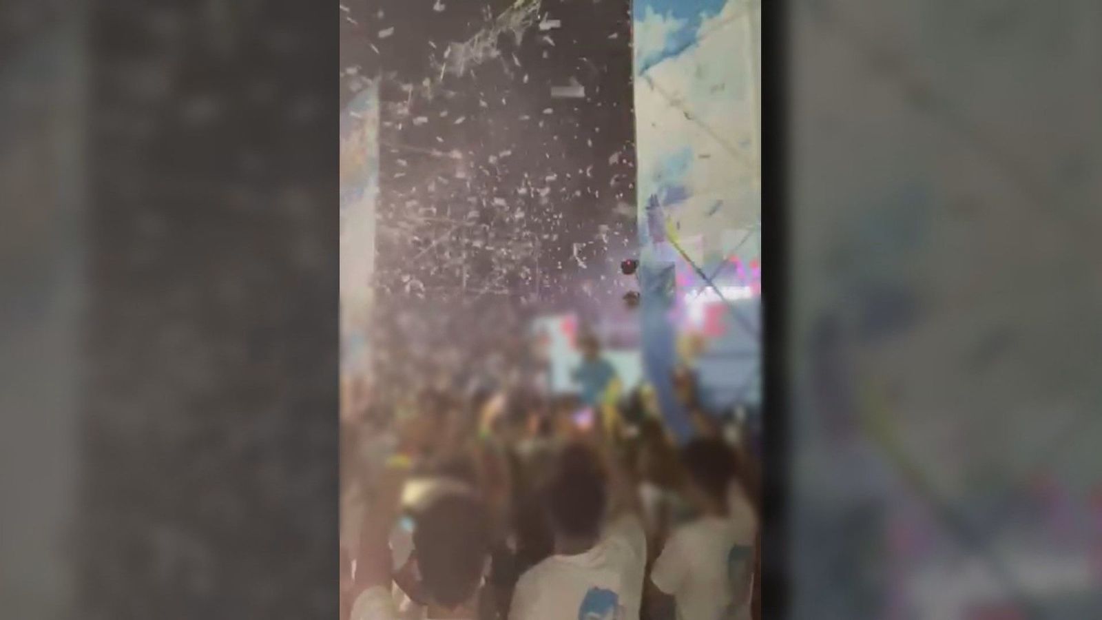 Las imágenes nunca vistas del macrobotellón que pudo provocar el brote de Covid en 245 estudiantes de Madrid