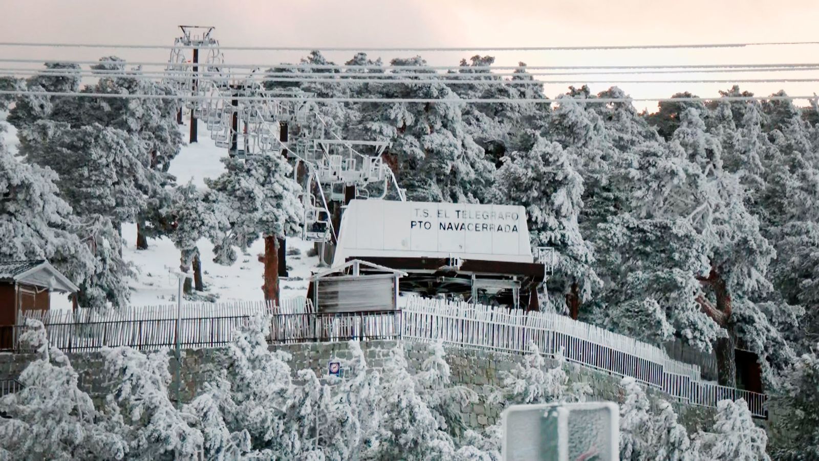 El Telégrafo, en el Puerto de Navacerrada