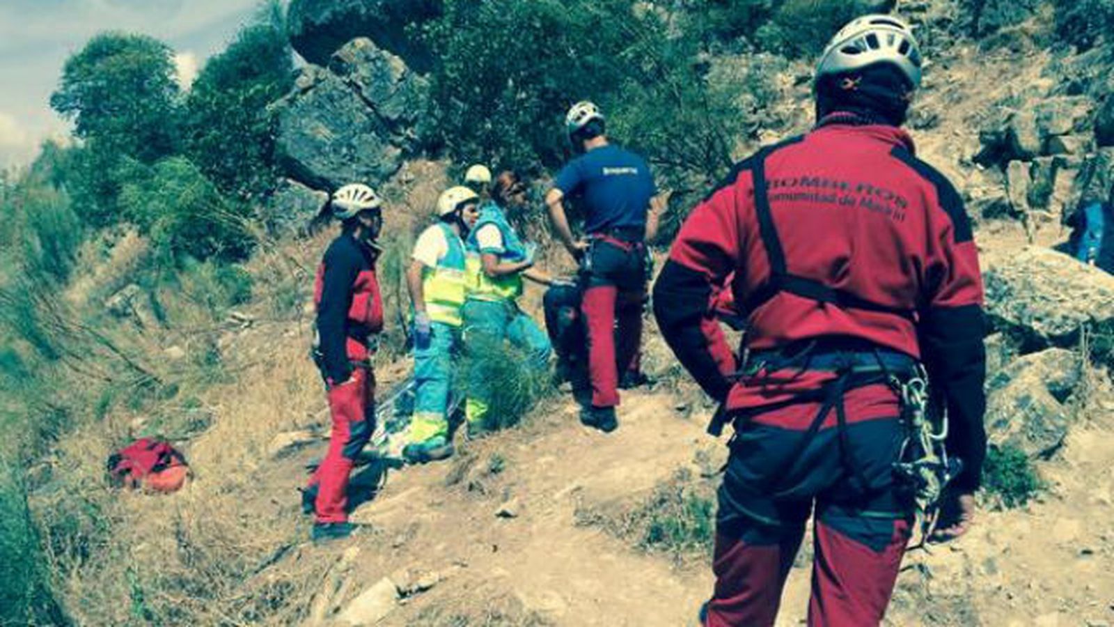 Escaladora fallecida en Patones