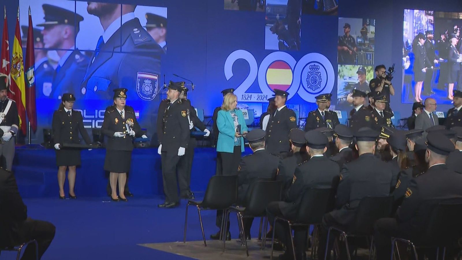 La Policía Nacional de Madrid premia la valentía de ciudadanos y agentes en IFEMA