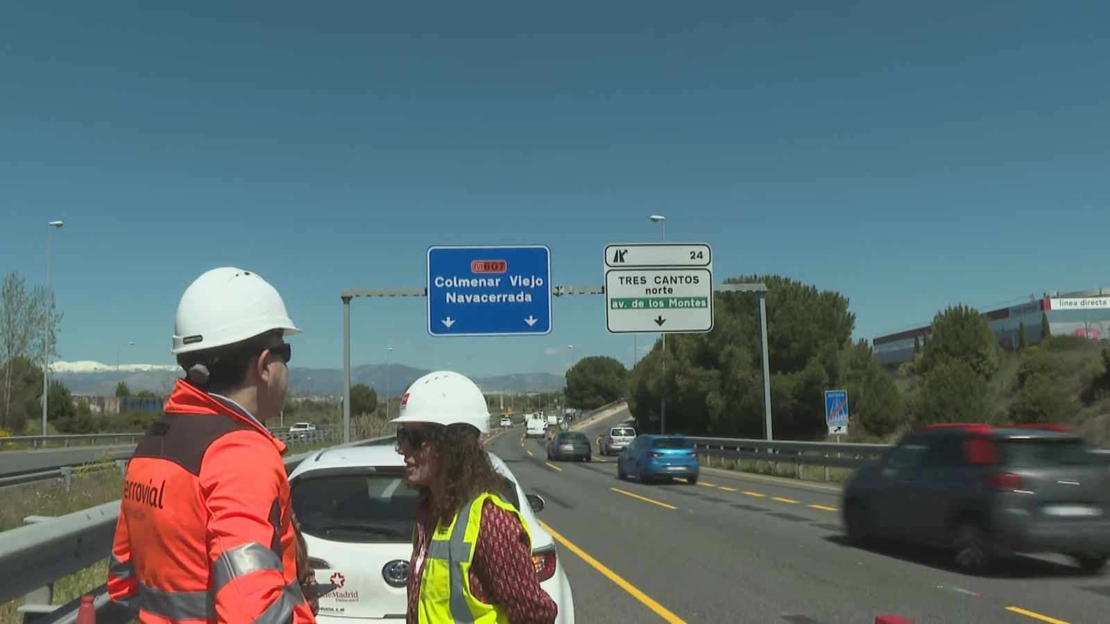 Arrancan este miércoles las obras para incorporar un tercer carril a la M-607
