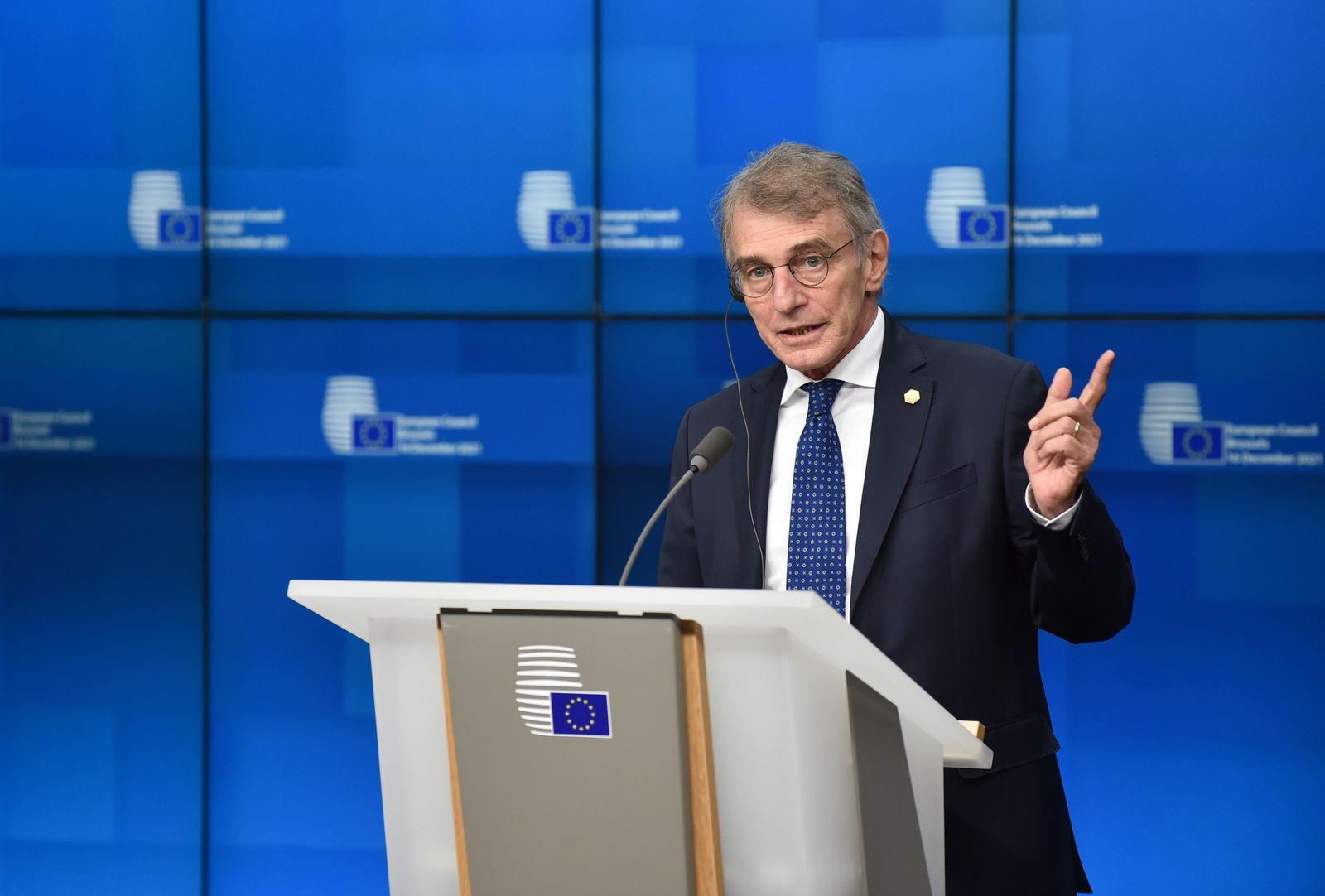 David Sassoli,  presidente del Parlamento Europeo