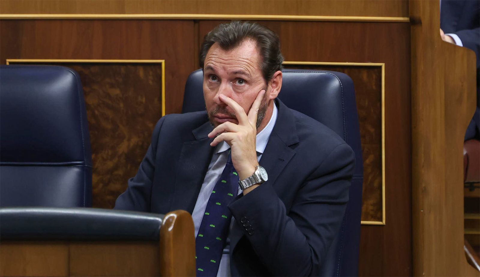 El ministro de Transportes, Oscar Puente en el Congreso de los Diputados