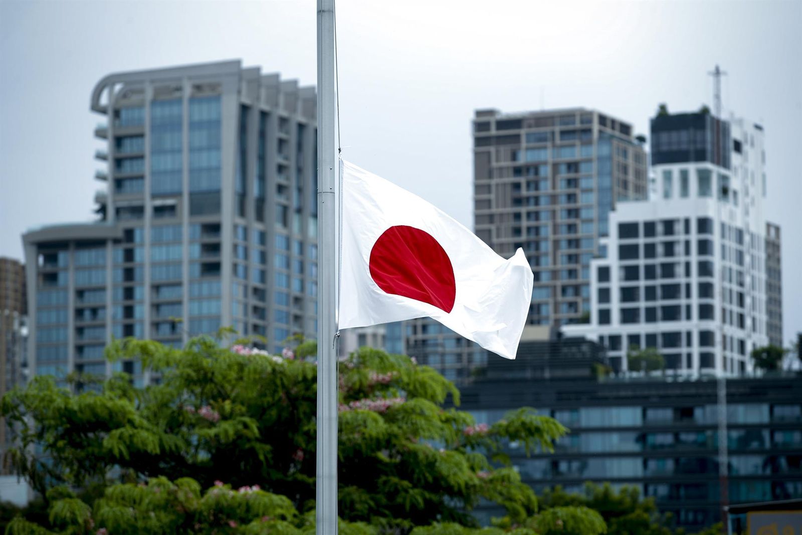 Tributo al exprimer ministro japonés asesinado, Shinzo Abe