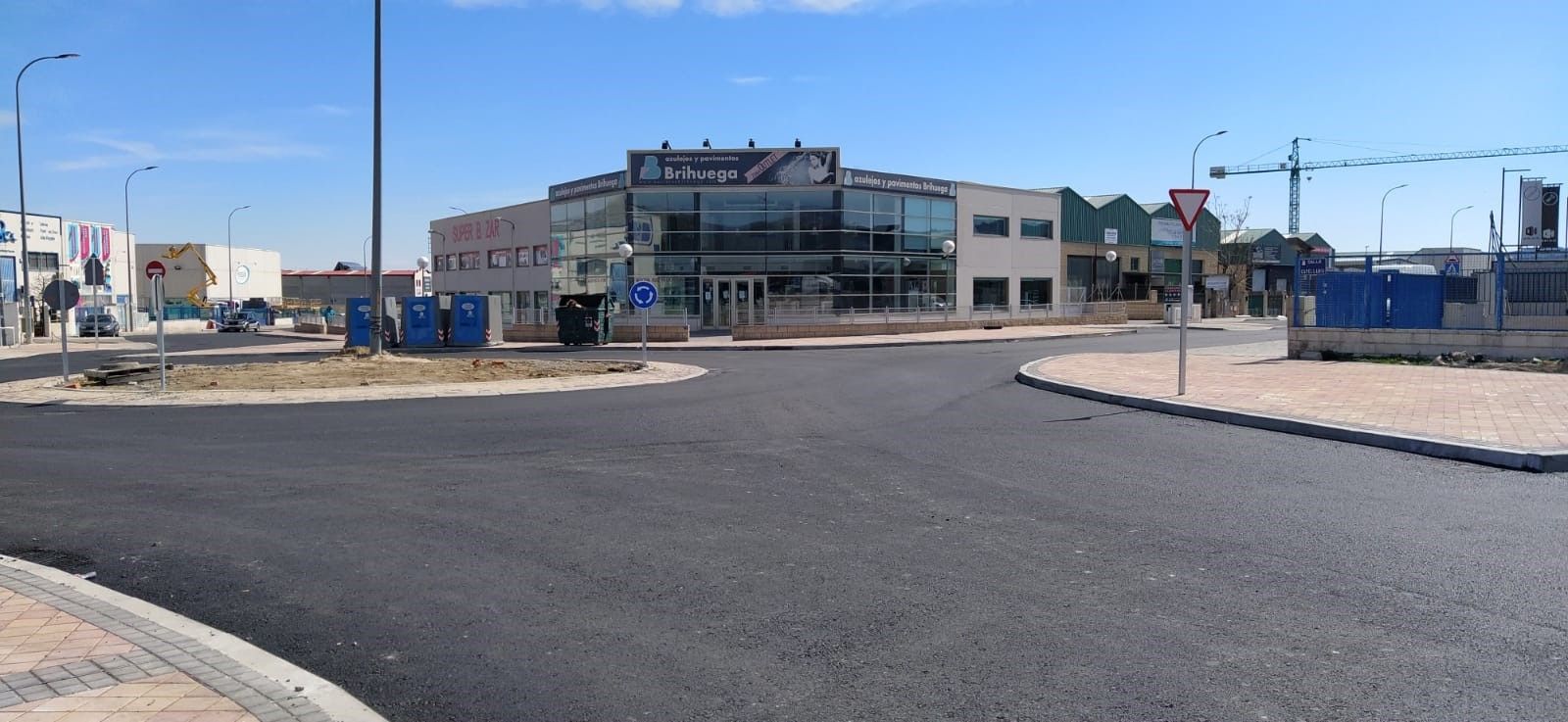 Polígono industrial Capellanía en Moralzarzal