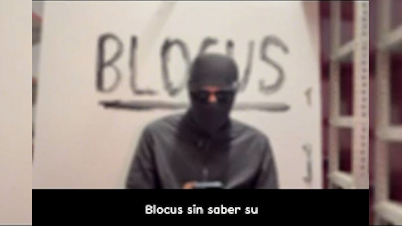Imagen del presunto fundador de Blocus.