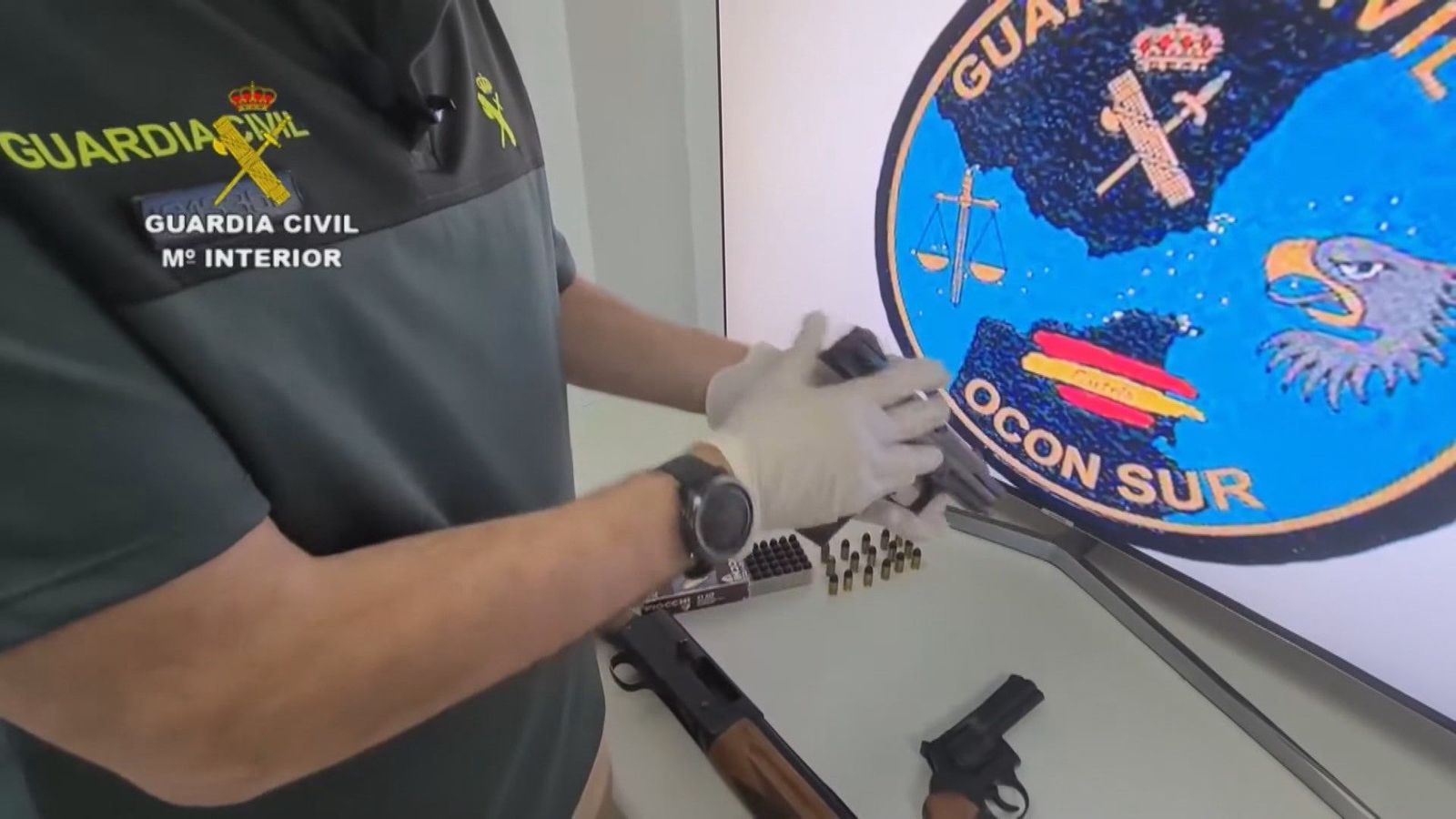 Un informe descarta la presencia del exjefe de la unidad OCON Sur en una fiesta de narcos