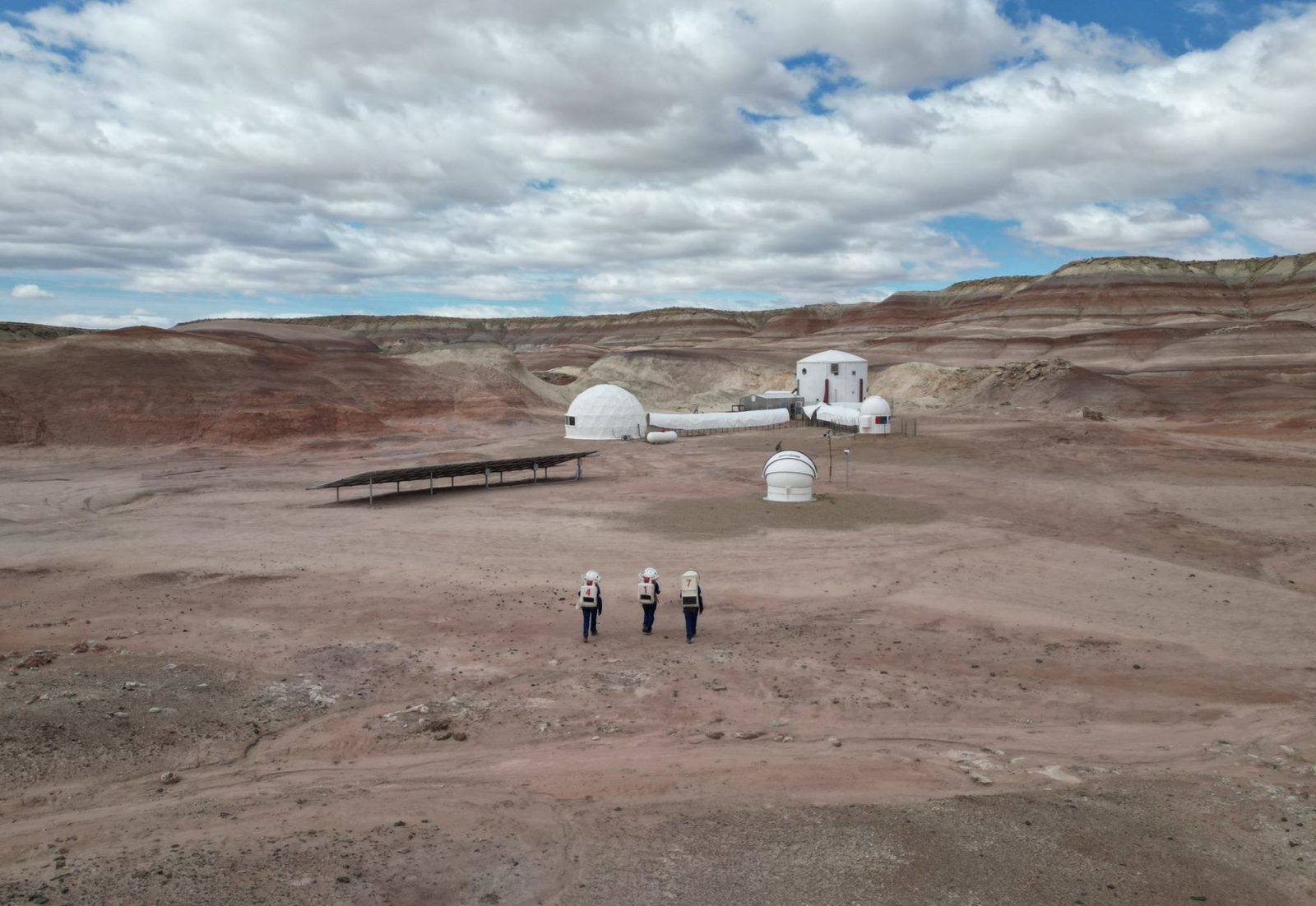 Nueve mujeres astronautas 'análogas' simularán las condiciones de vida y trabajo en Marte