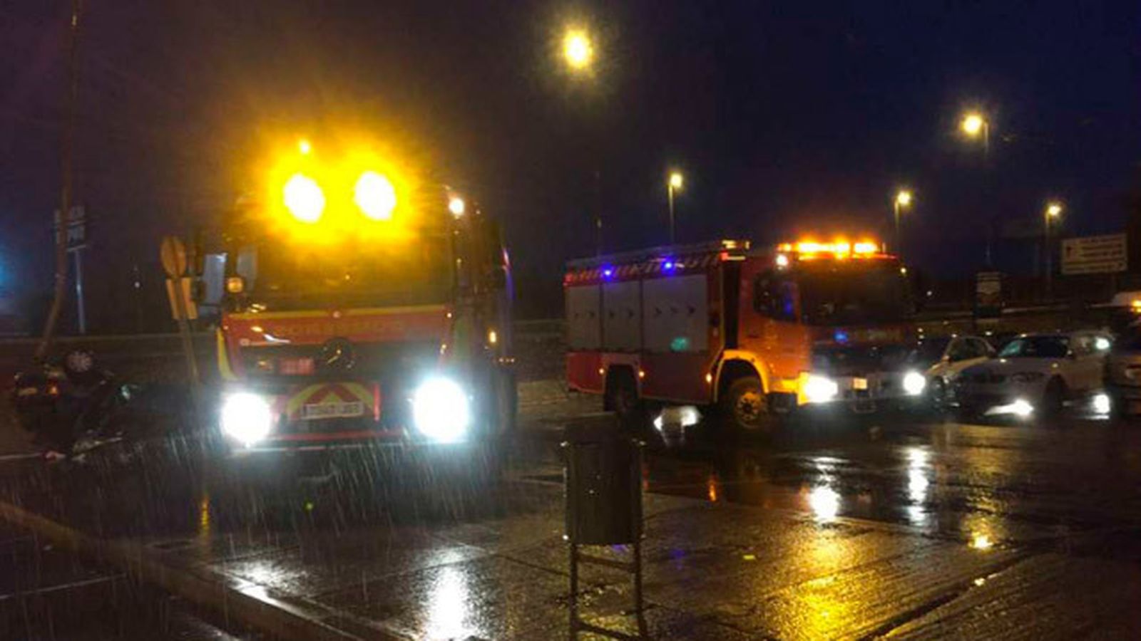 Accidente en Alcalá