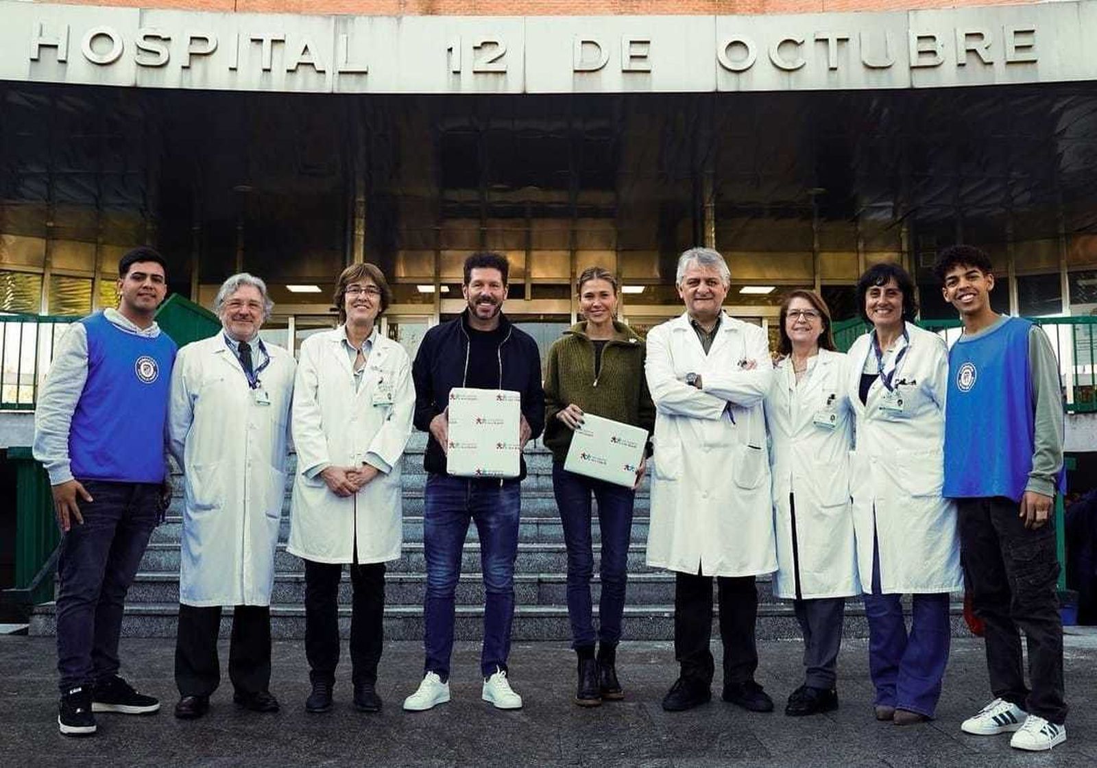 El Cholo Simeone en el 12 de Octubre