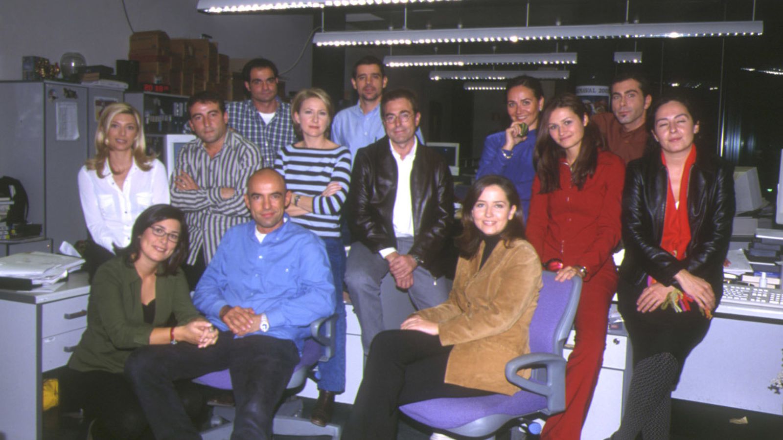 El equipo de redacción de Madrid Directo con Inmaculada Galván