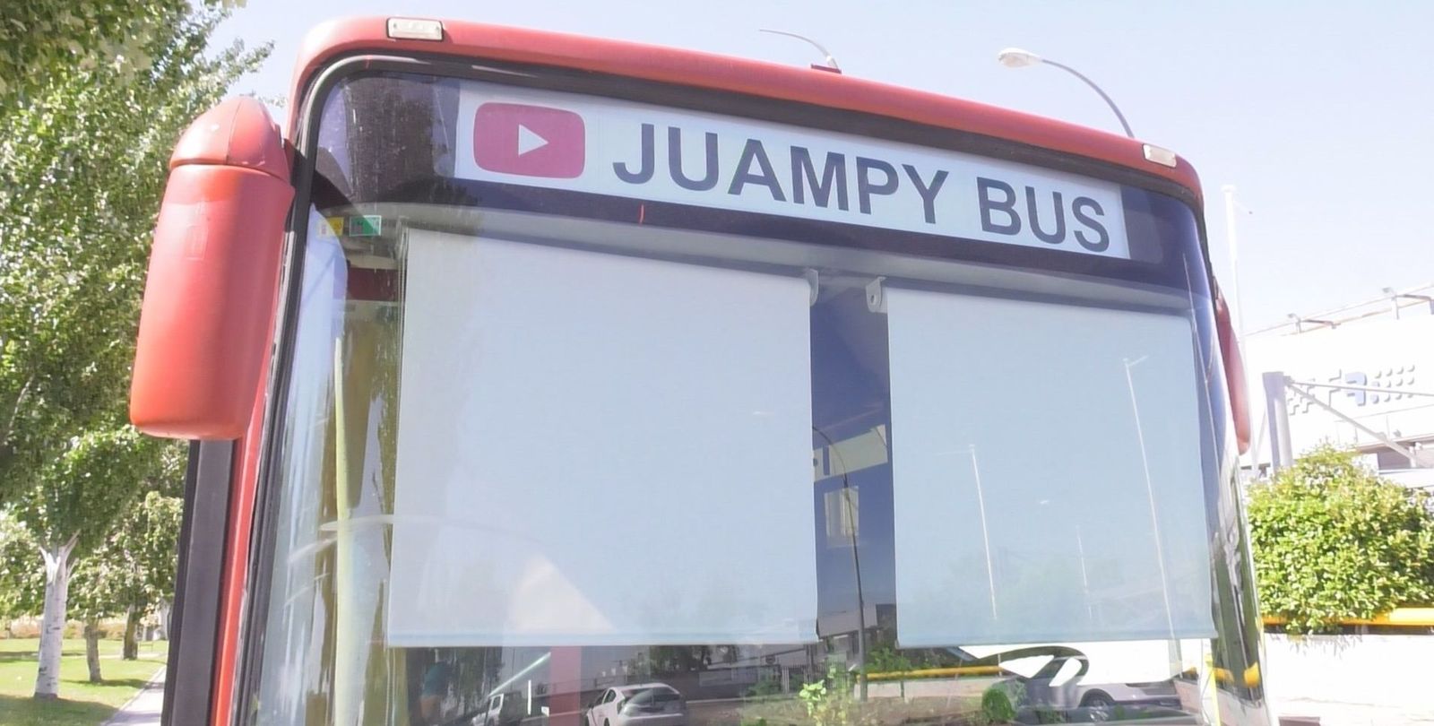 "Juampy", el vecino de Fuenlabrada que vive en un autobús