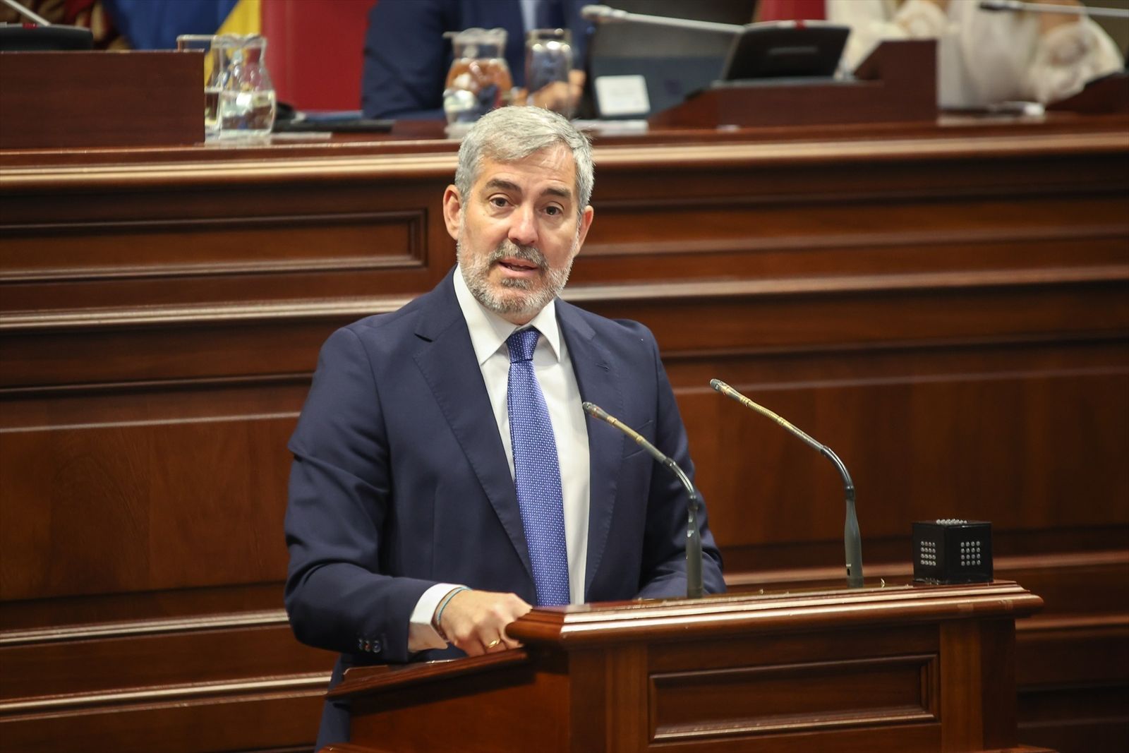 El presidente de Canarias, Fernando Clavijo