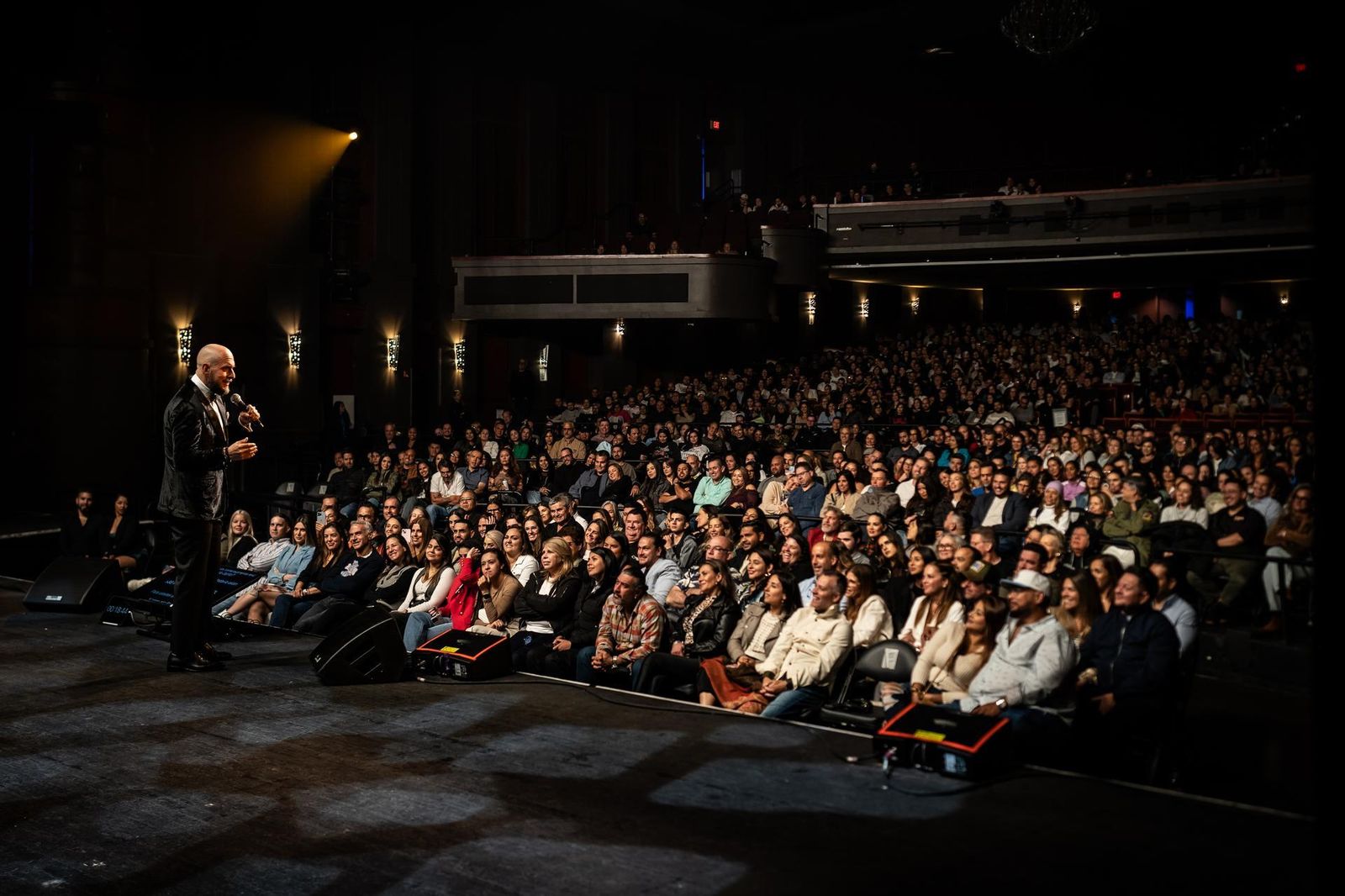 Andrés Parra en una de la funciones de 'Venga que si es pa' eso'