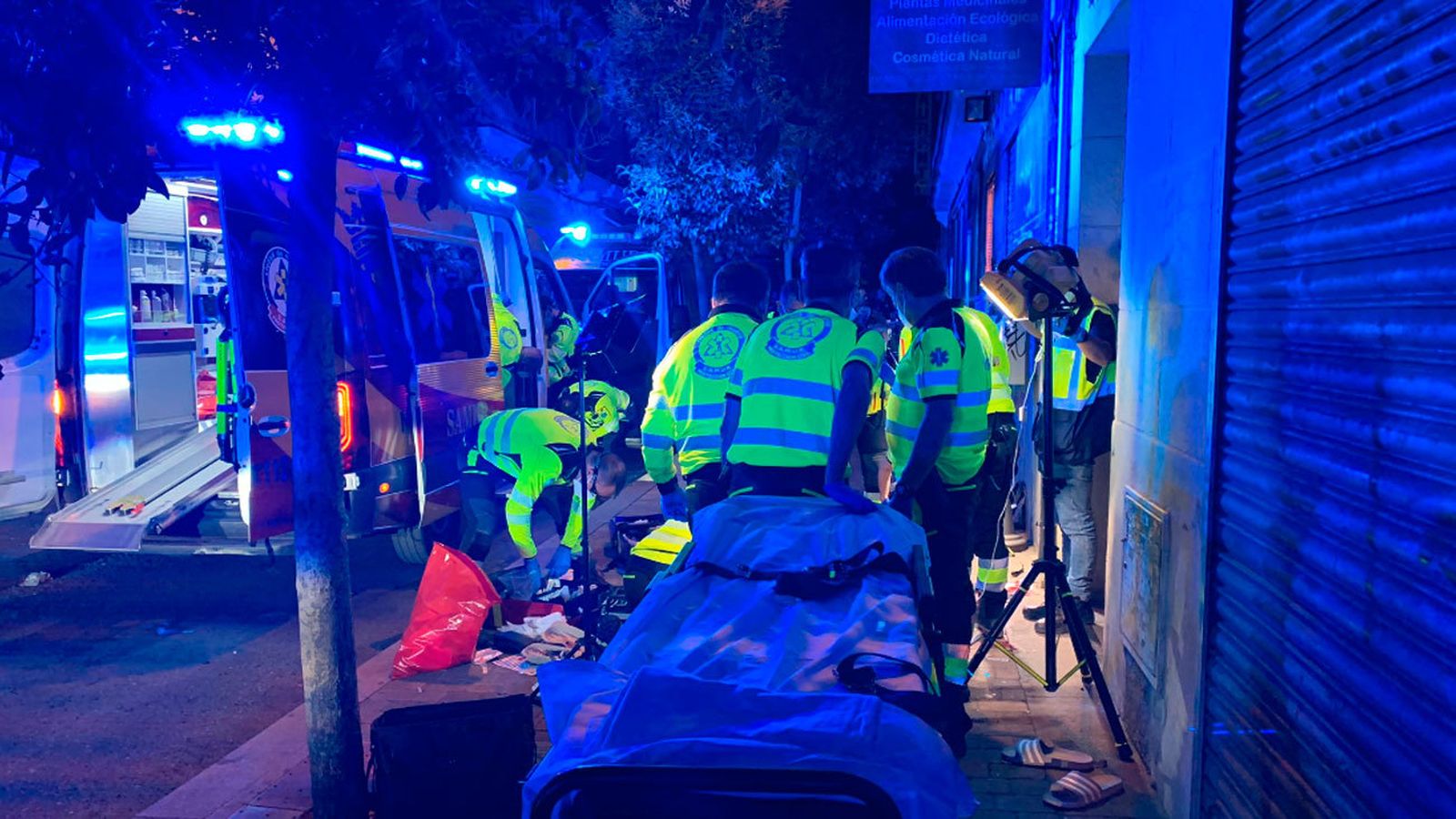 Un hombre de 35 años herido muy grave en Tetuán por arma blanca