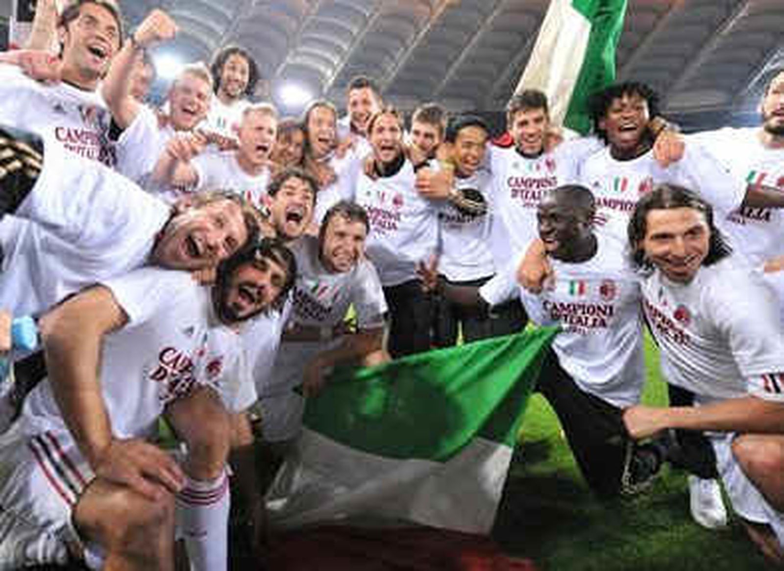 El Milan, campeón del Calcio siete años después