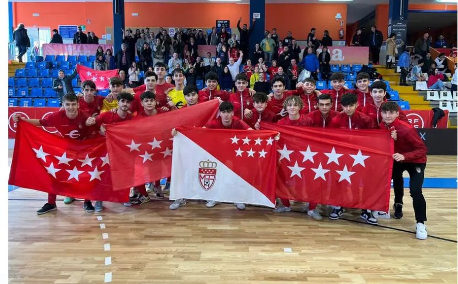 Selecciones sub'16 y sub'18 de fútbol sala